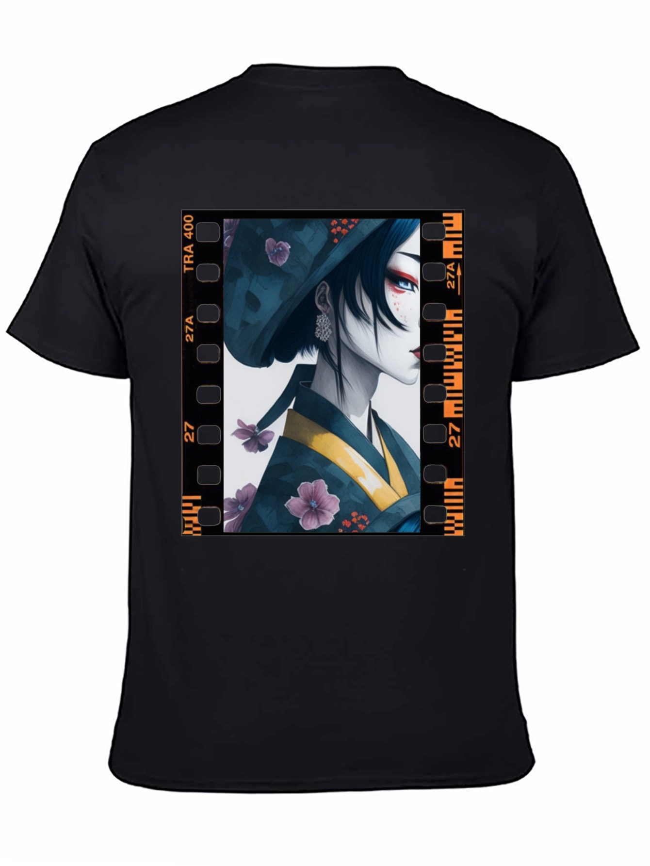 Black Film Geisha Graphic Tee view 4