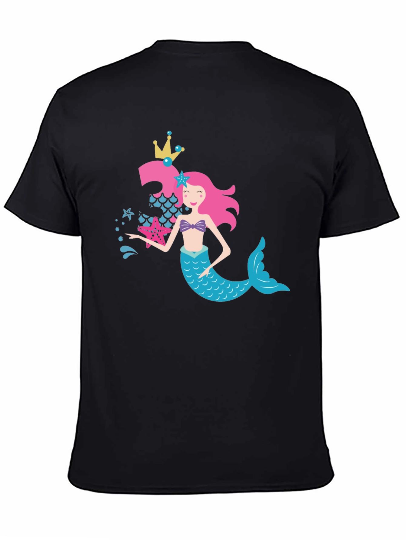 Mermaid Birthday Girl T-Shirt - 4