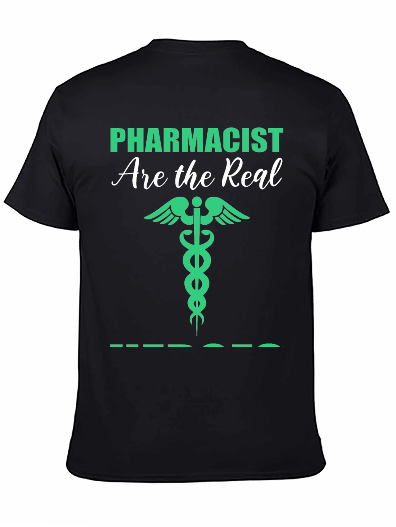Black Pharmacist Hero Tee view 4
