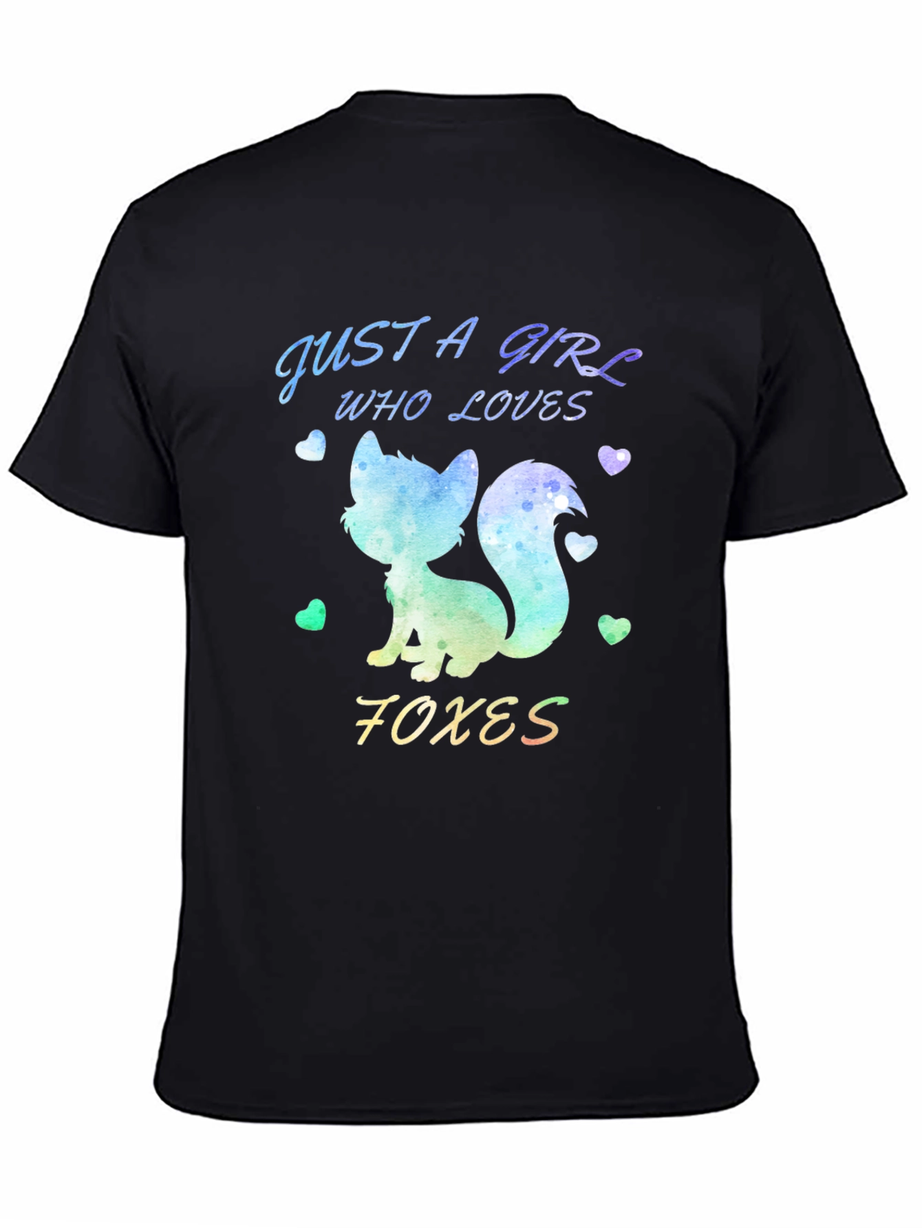 Just A Girl Who Loves Foxes T-Shirt - 4