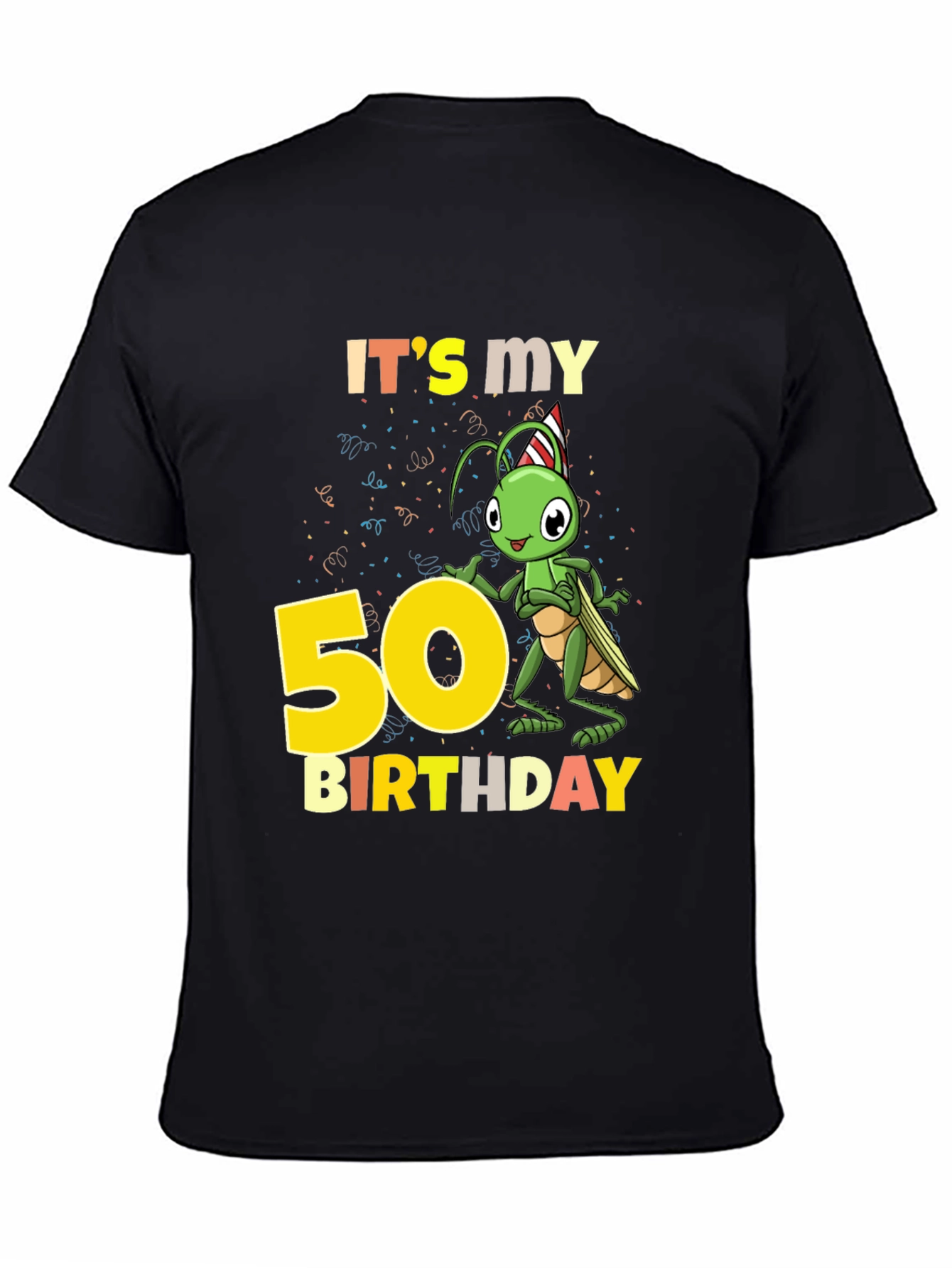 50th Birthday Cricket Graphic Tee - 4