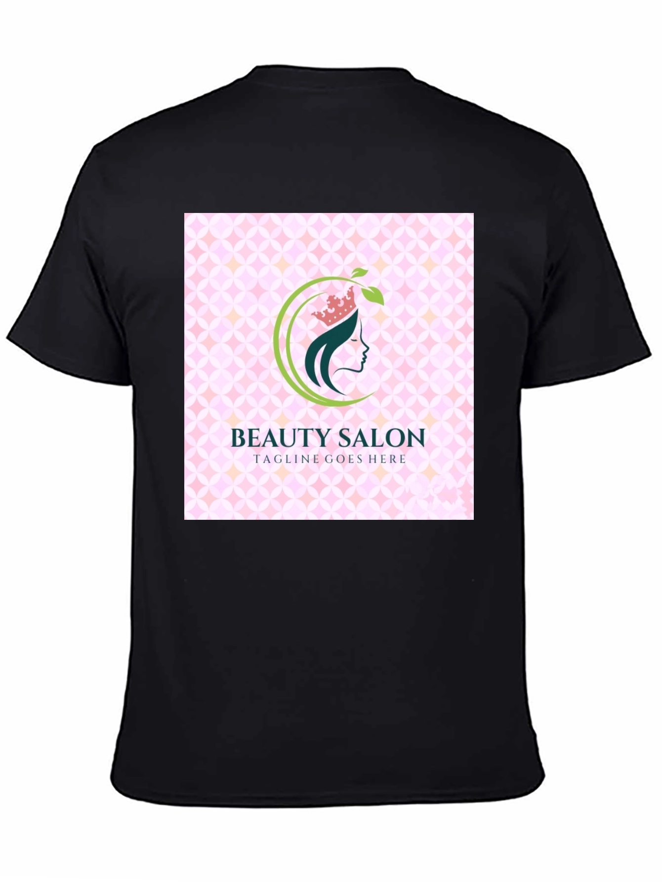 Black Beauty Salon Graphic T-Shirt view 4