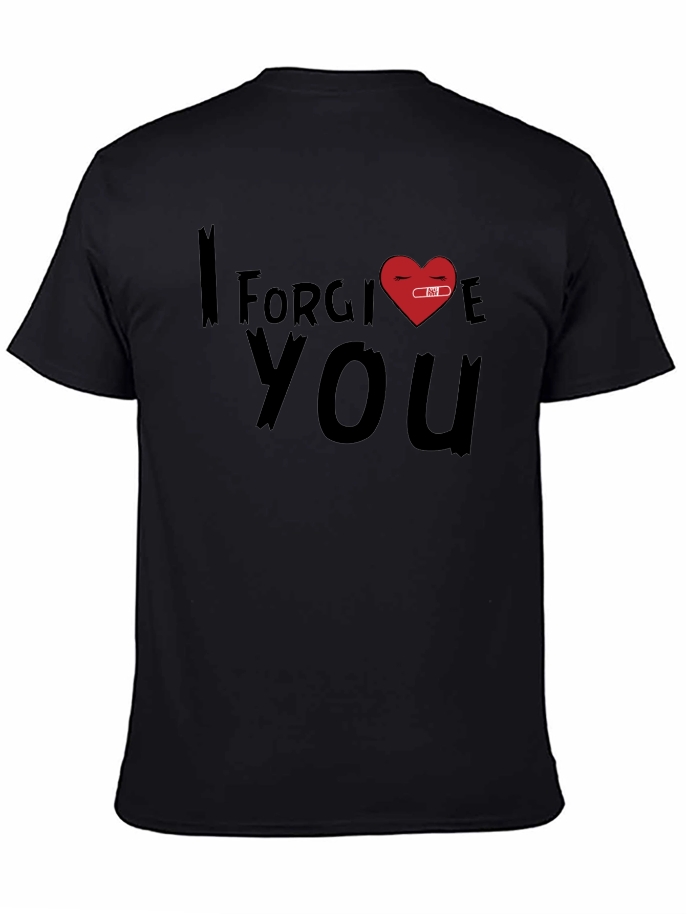 Black I Forgive You Graphic Tee view 4