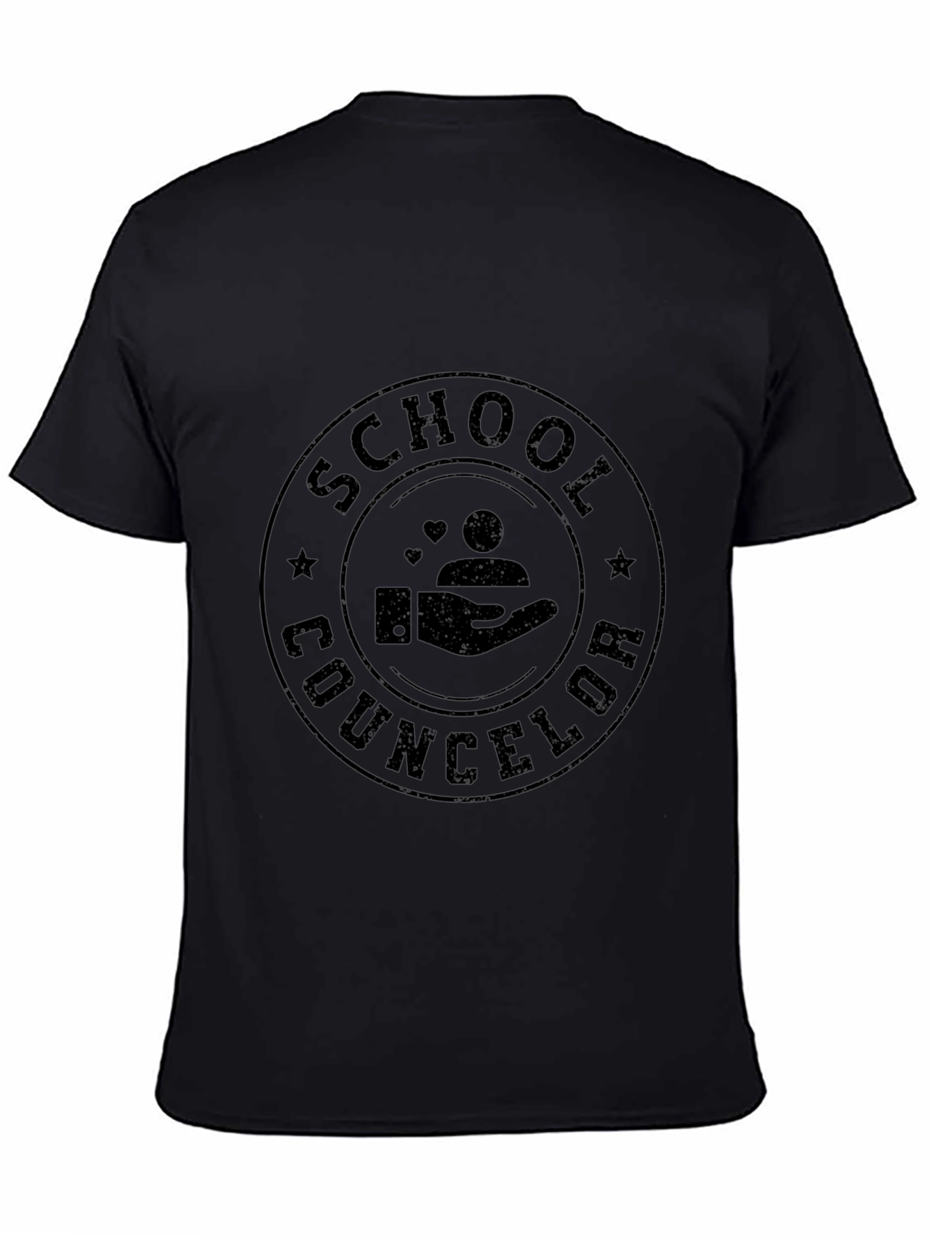 School Counselor T-Shirt - Helping Hand Graphic - 4