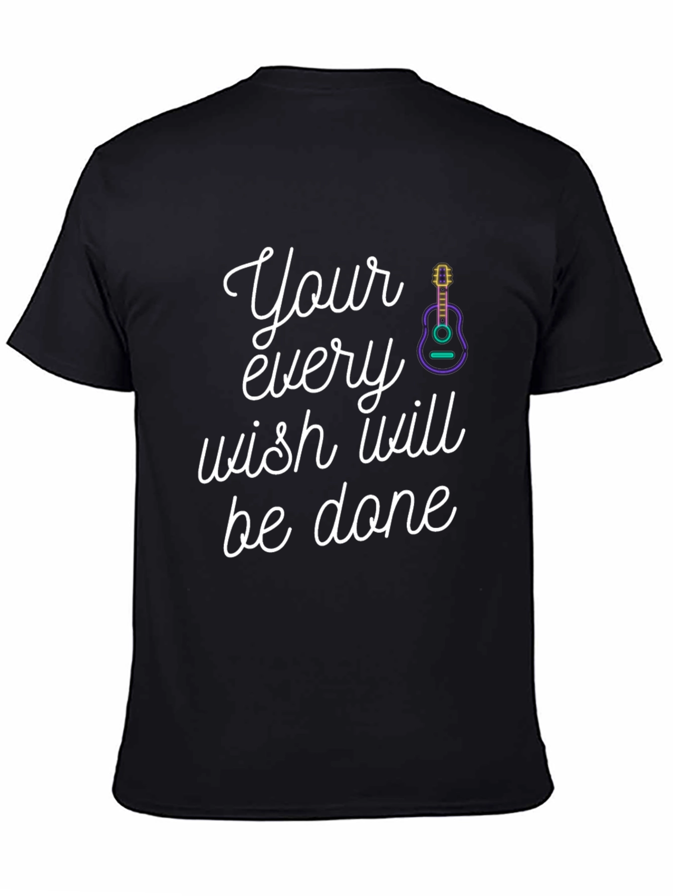 Black Your Every Wish Graphic Tee view 4