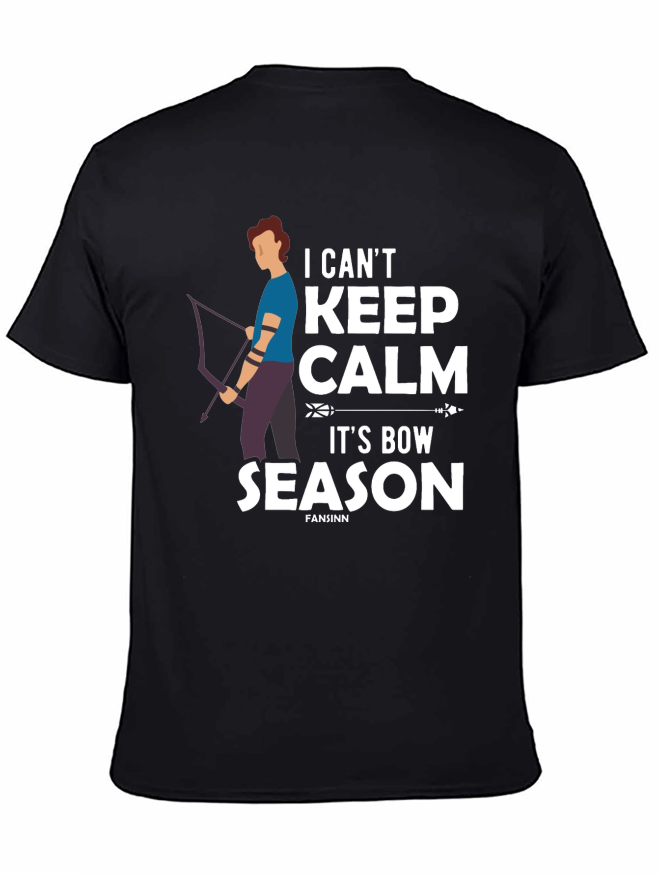 Black Bow Season T-Shirt: I Can't Keep Calm! view 4
