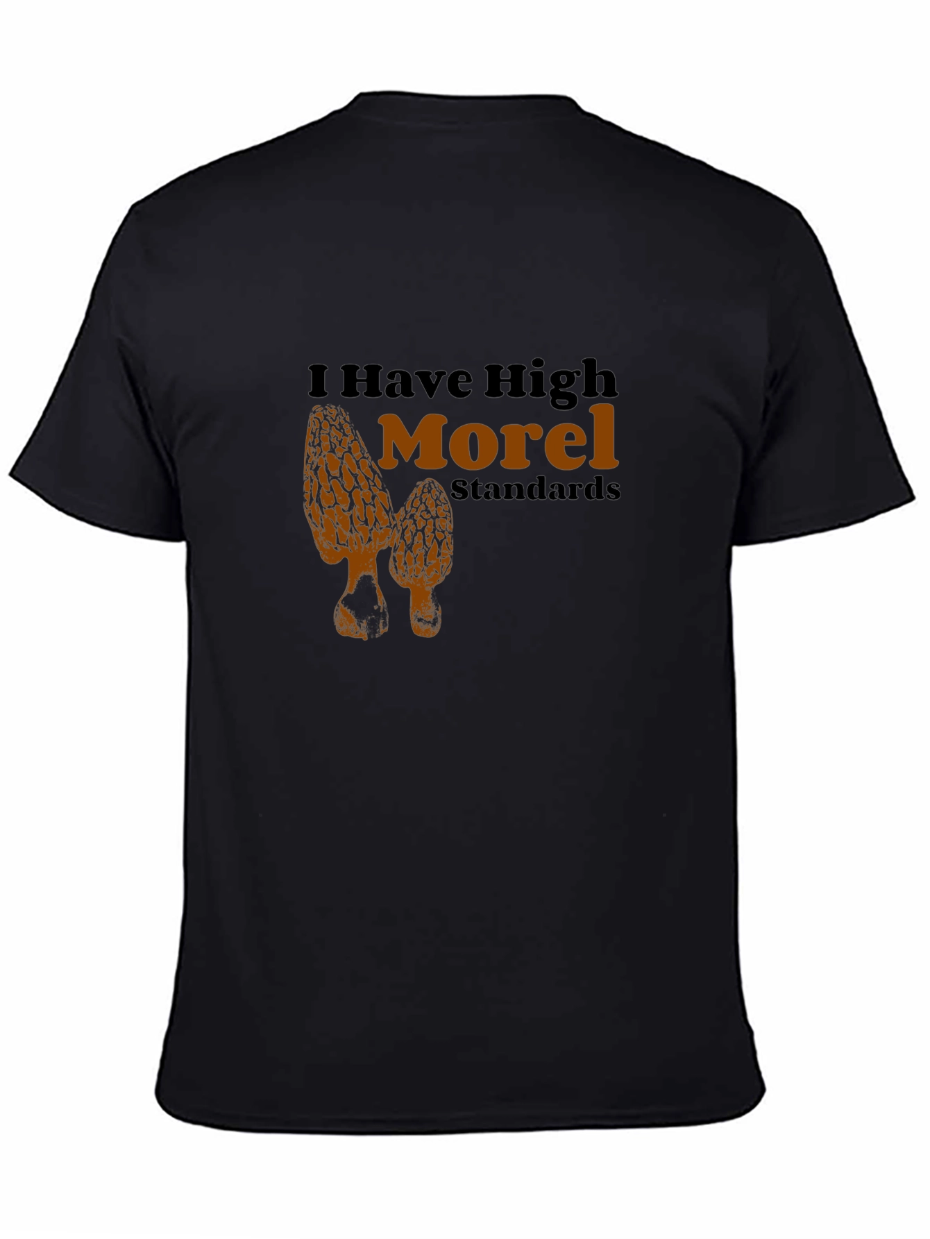Black High Morel Standards Graphic T-Shirt view 4