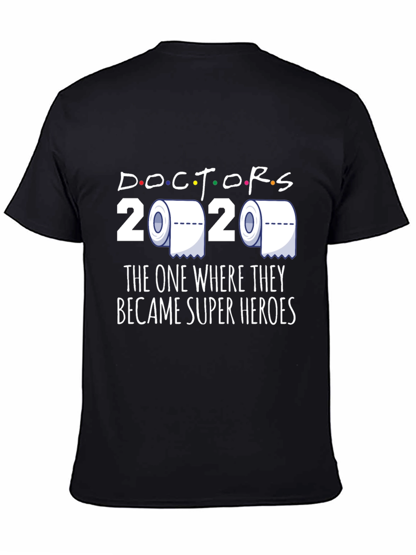 Black Doctors 2020 Superheroes T-Shirt view 4