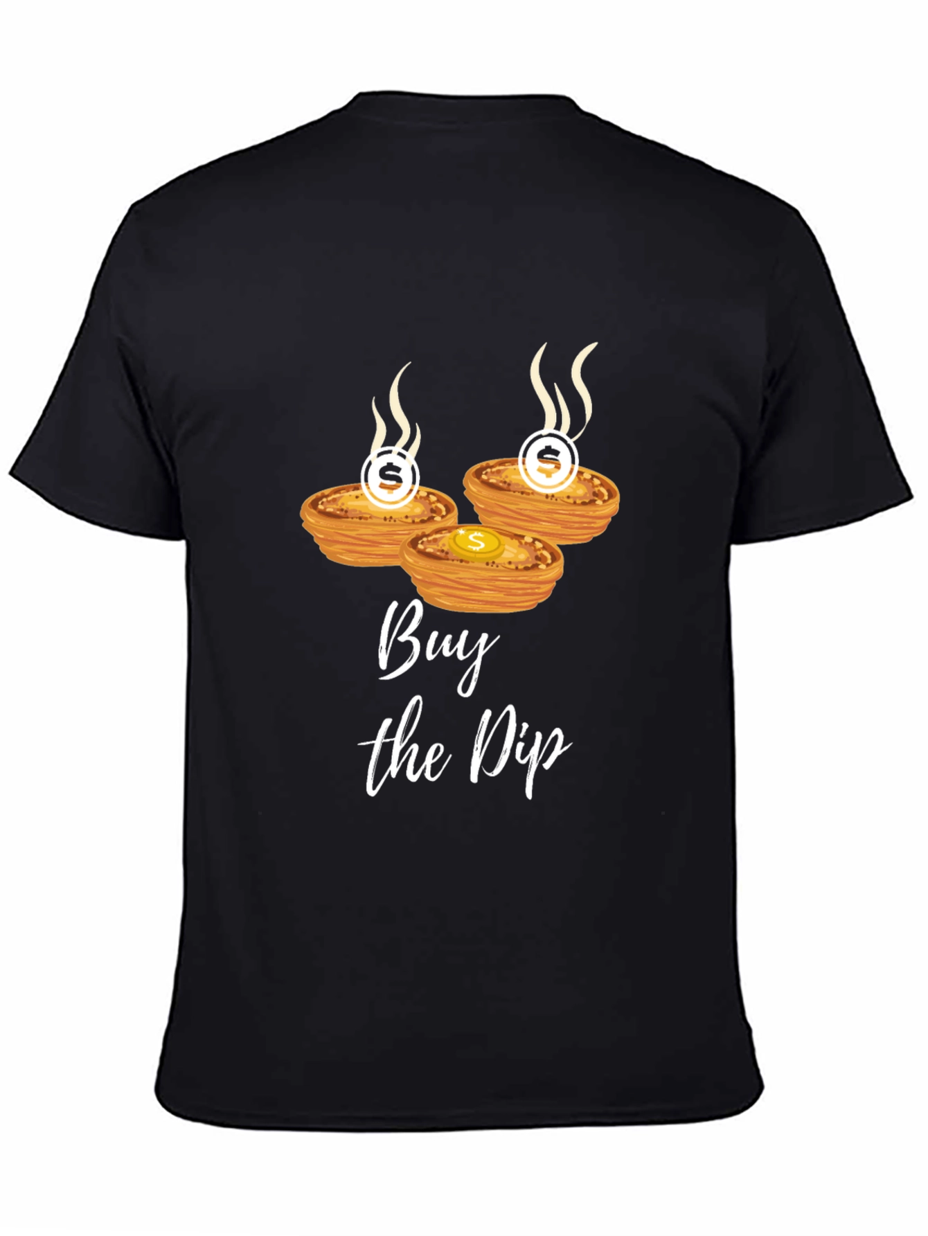 Black Buy the Dip T-Shirt view 4