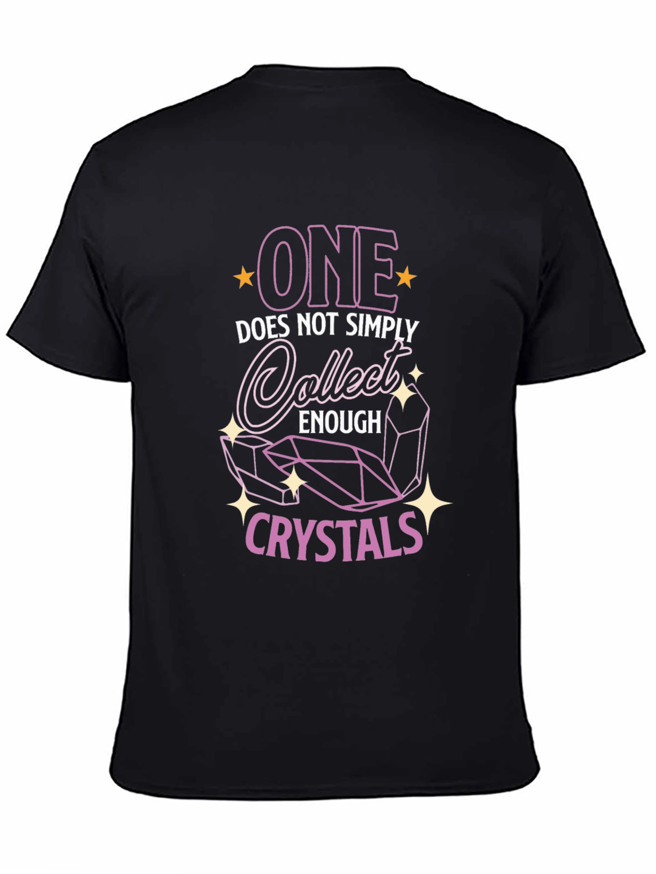 Black Crystal Collector T-Shirt: One is Never Enough! view 4