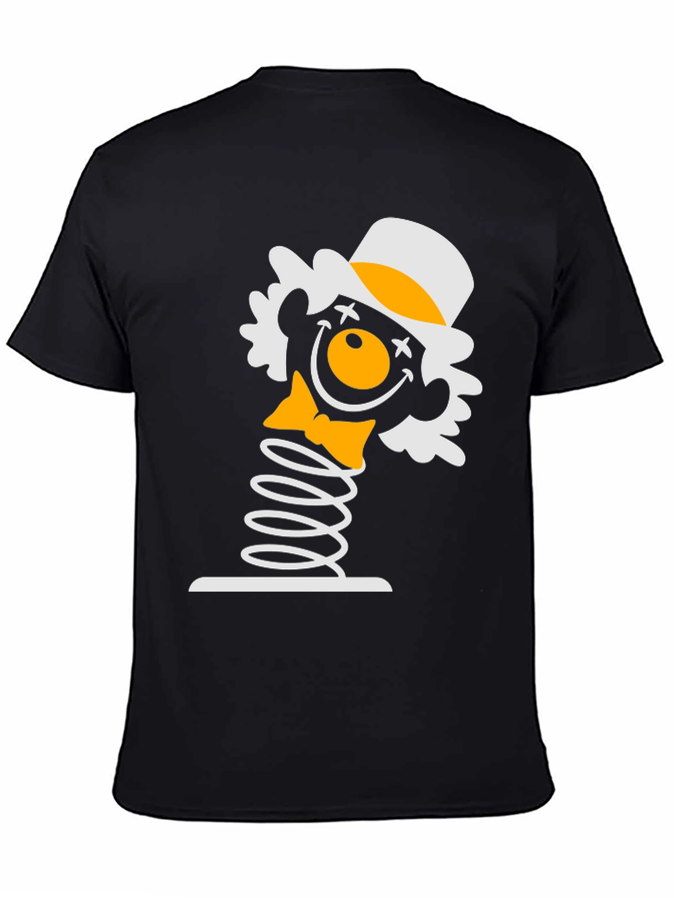 Black Clown in a Box Graphic T-Shirt view 4