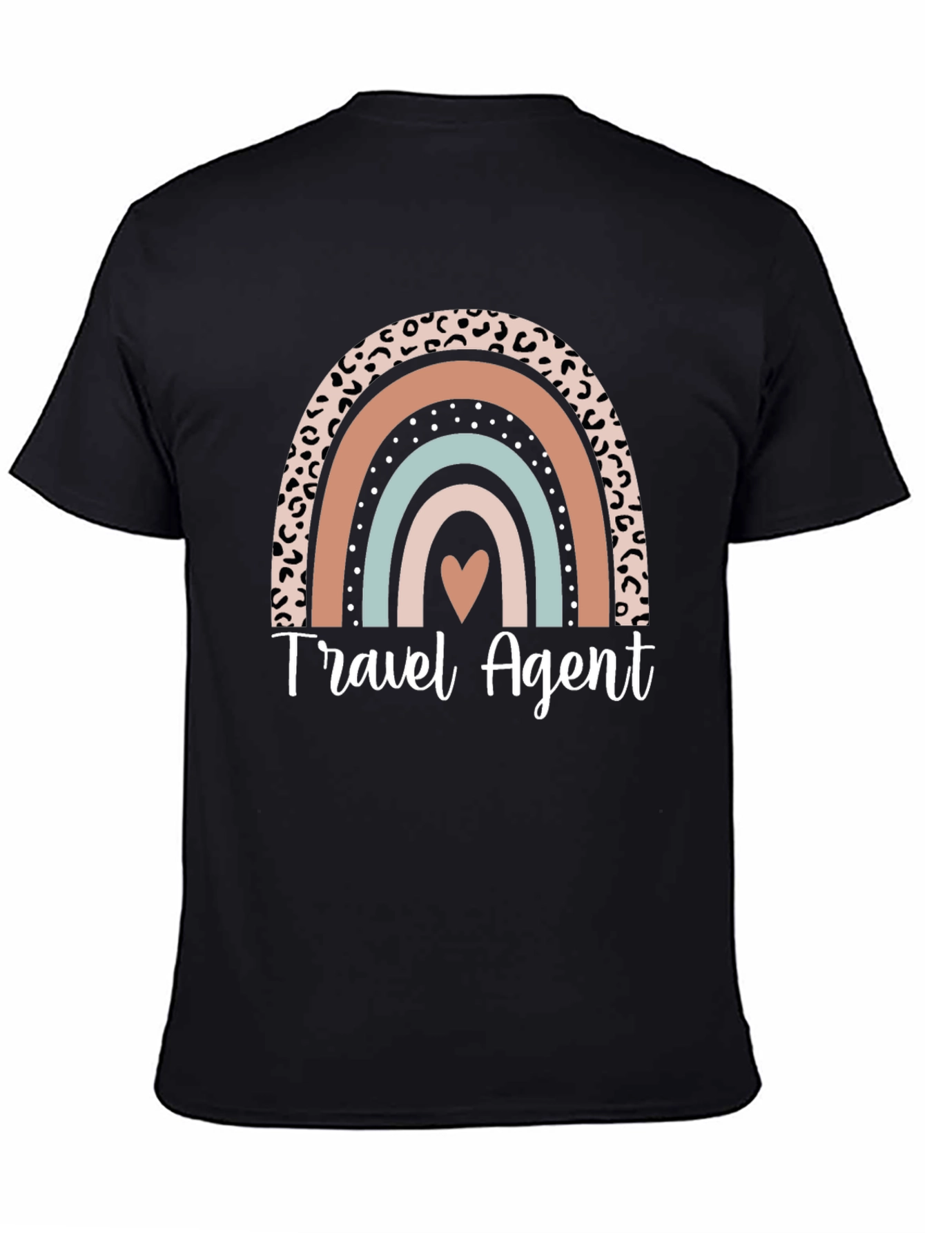 Travel Agent Rainbow T-Shirt - 4