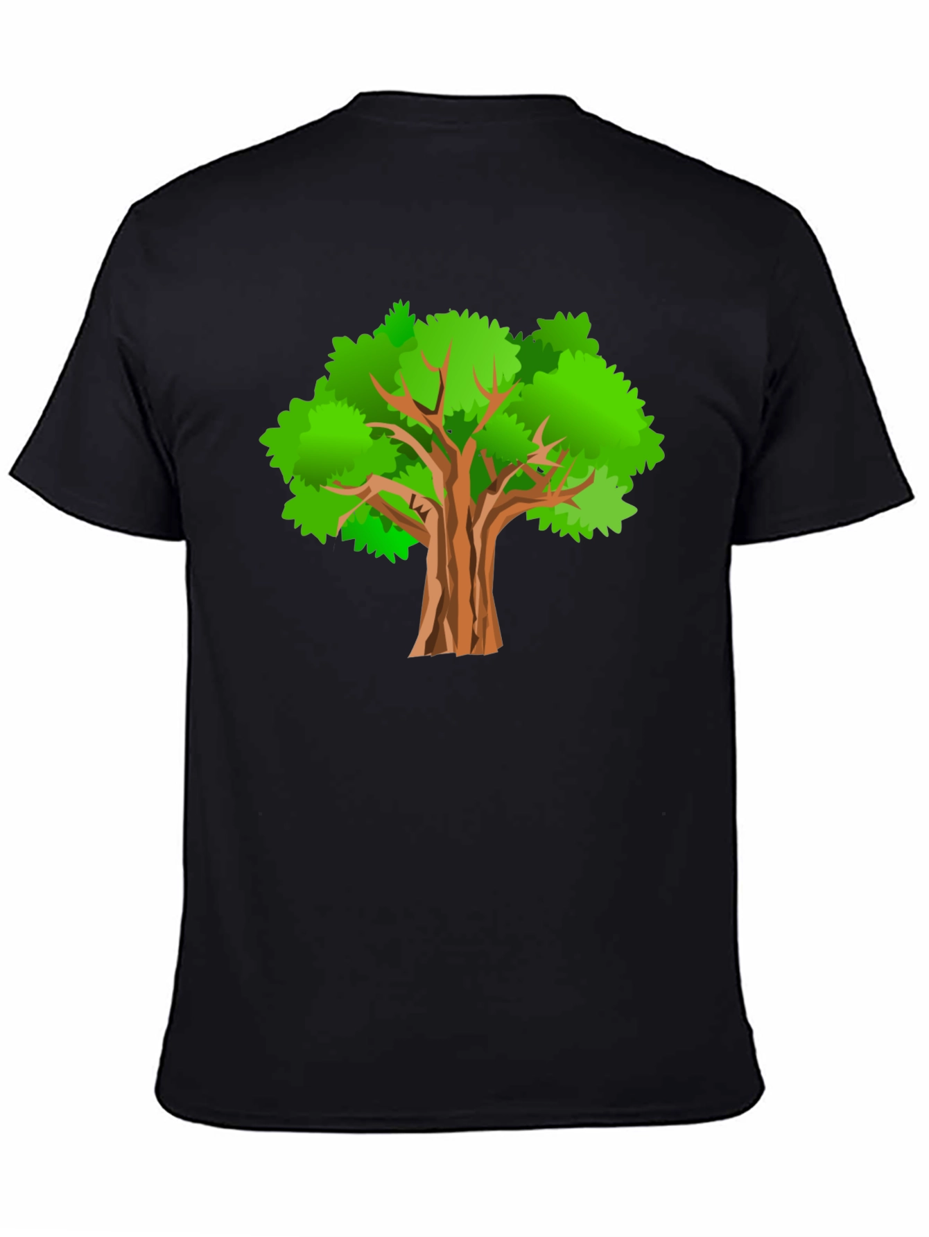 Tree Graphic Tee - Nature Inspired Design - 4