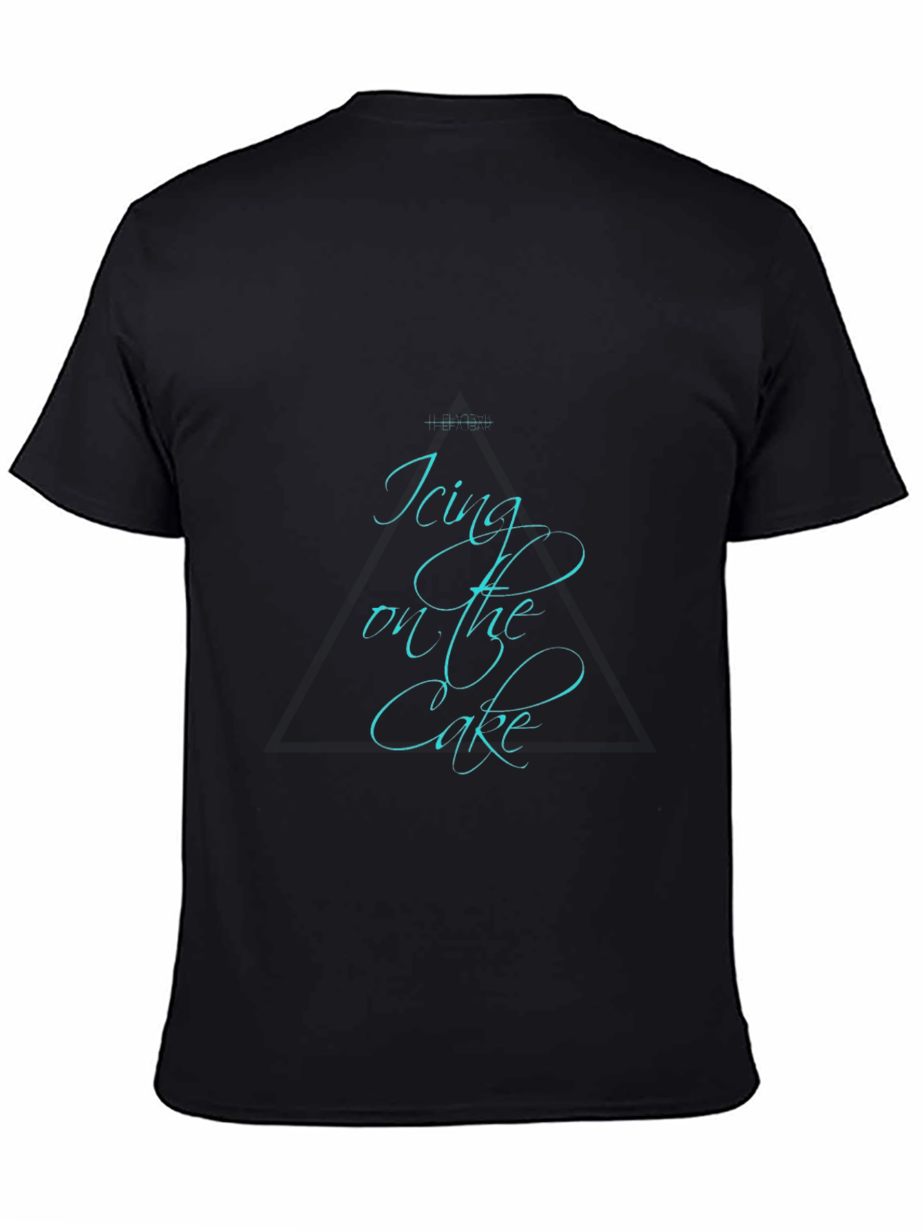 Black Icing on the Cake Graphic Black T-Shirt view 4
