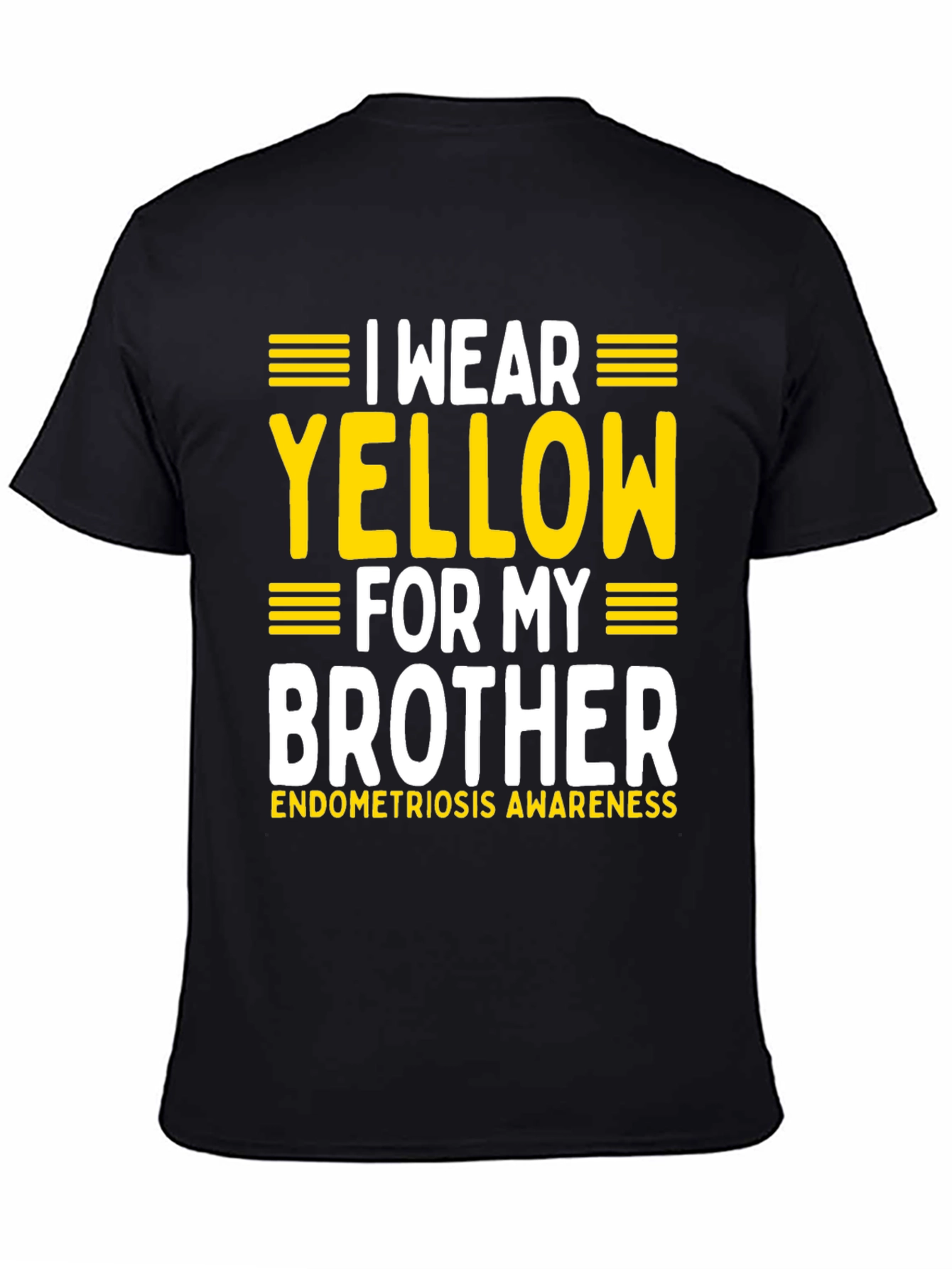 Yellow Brother Awareness T-Shirt - 4