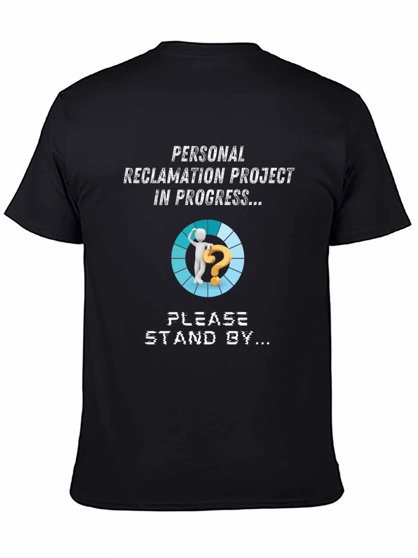 Black Personal Reclamation Project T-Shirt view 4