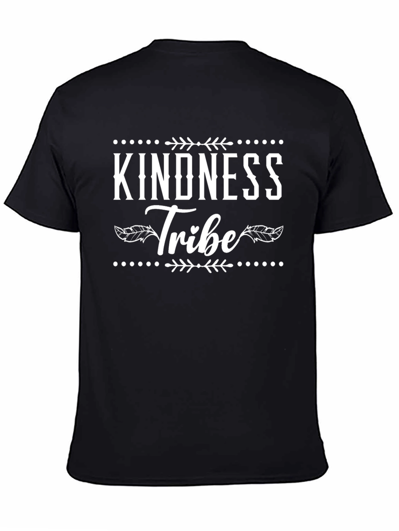 Black Kindness Tribe Graphic Tee view 4