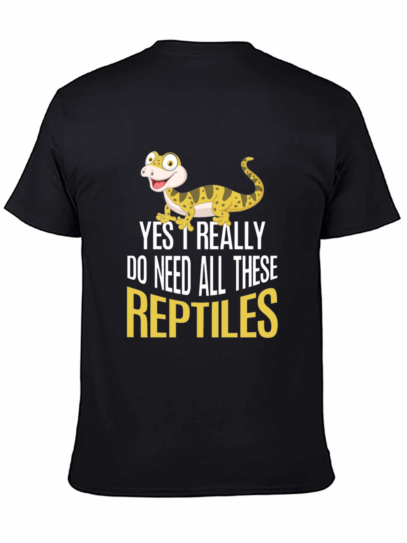 Reptile Lover T-Shirt - Gecko Graphic Tee - 4
