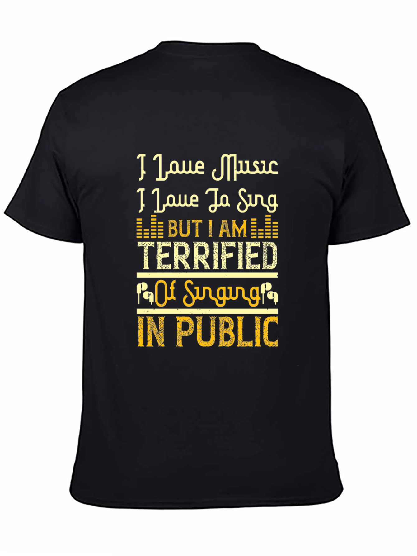 Black Music Lover's Humorous Tee view 4