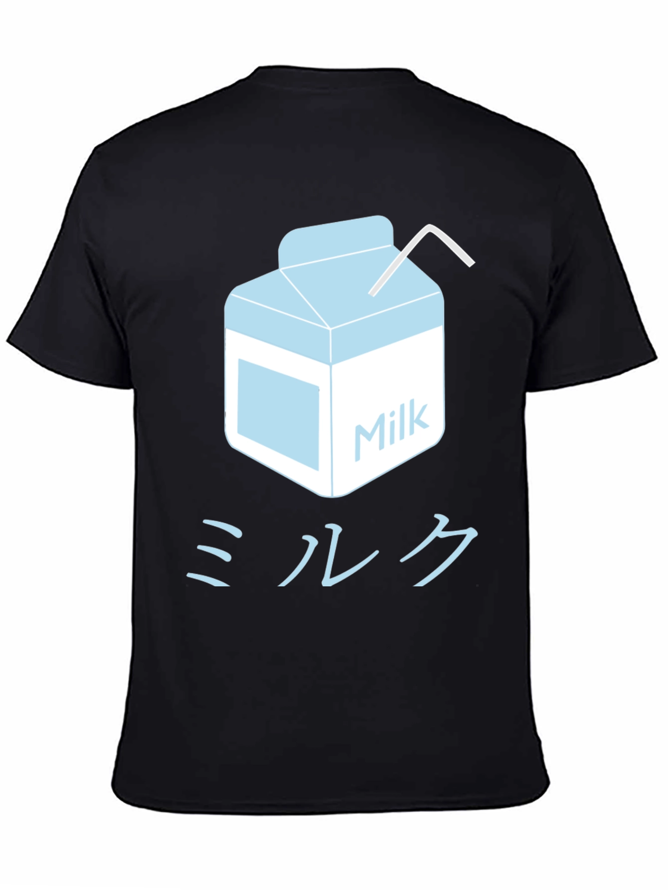 Black Milk Carton Graphic Tee - Japanese Inspired view 4