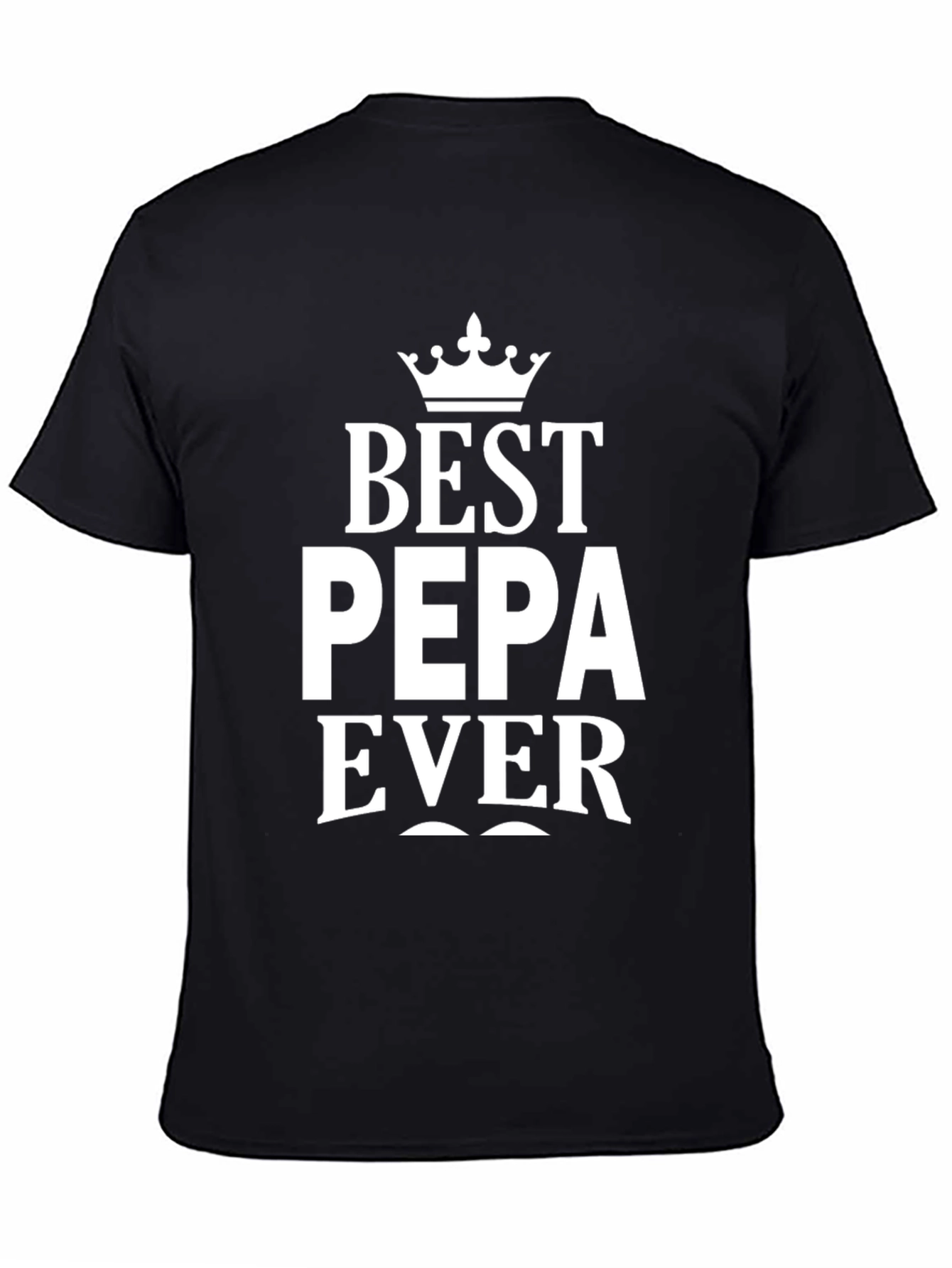Black Best Pepa Ever T-Shirt Funny Gift view 4