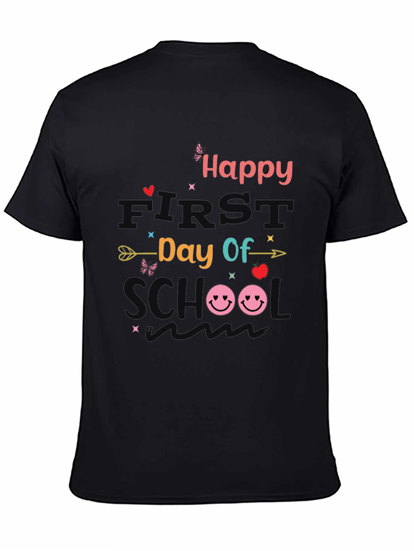 Happy First Day of School T-Shirt - 4