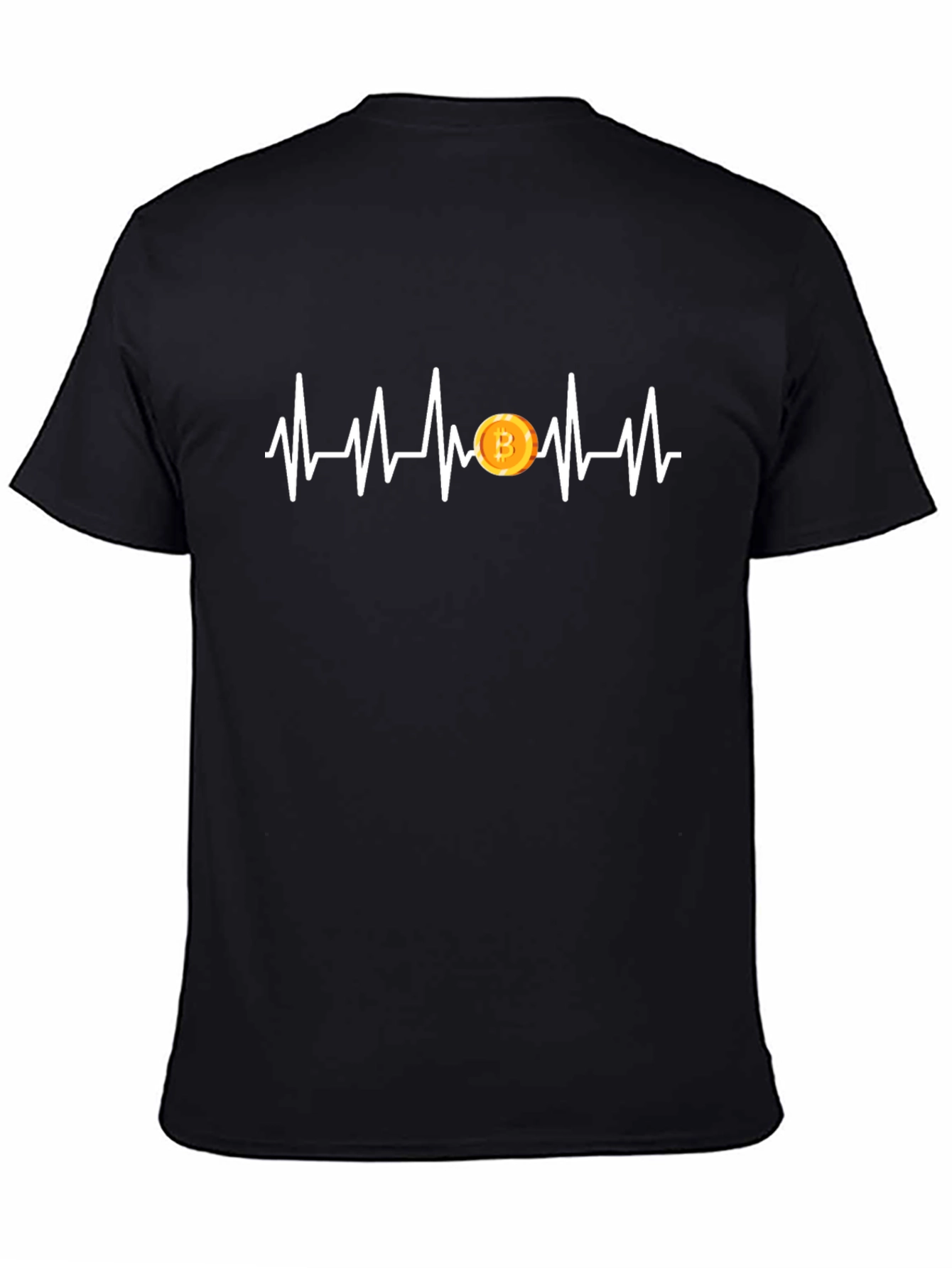 Bitcoin Heartbeat T-Shirt - Crypto Lover Tee - 4
