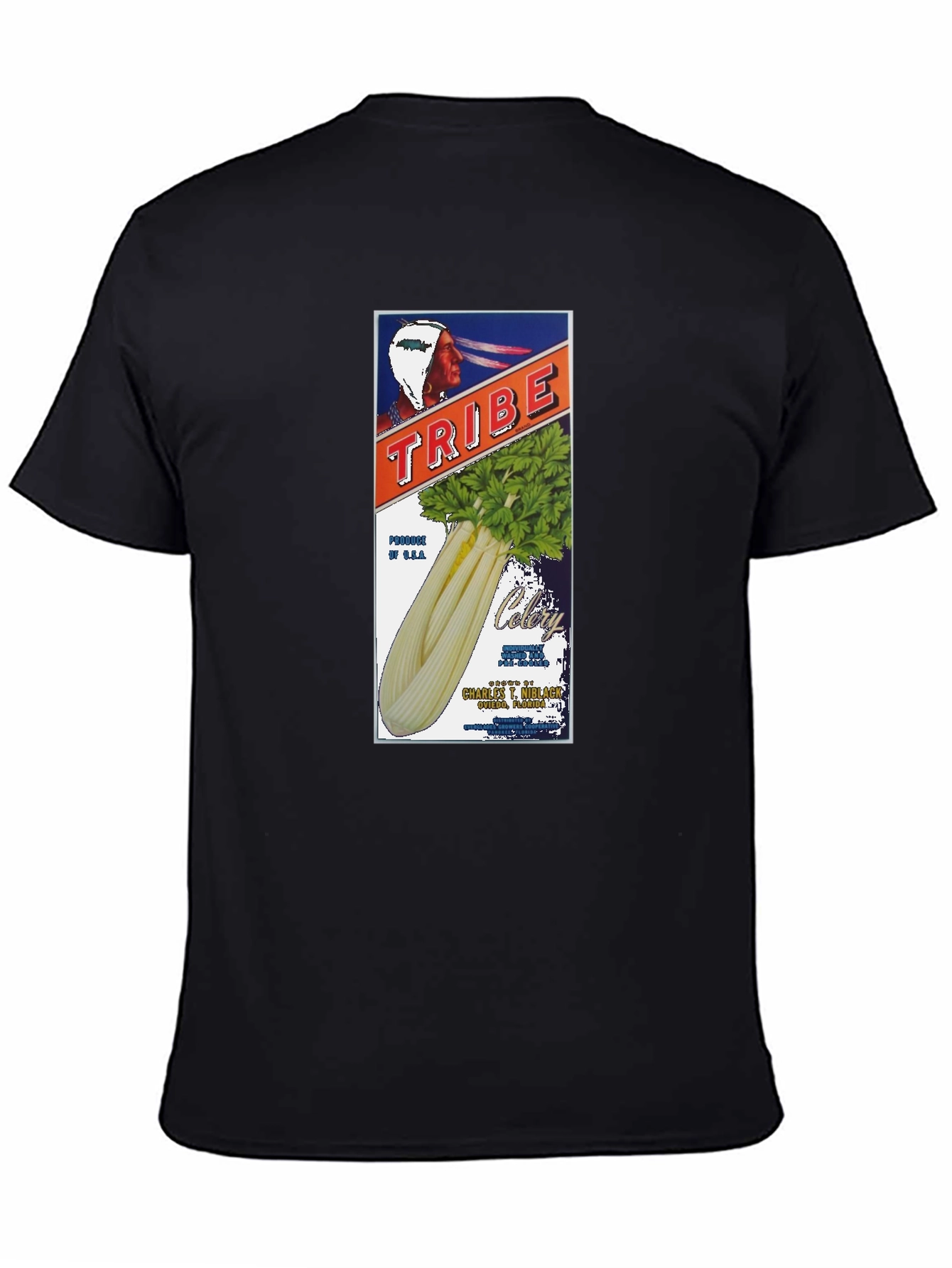 Tribe Celery Graphic T-Shirt - 4