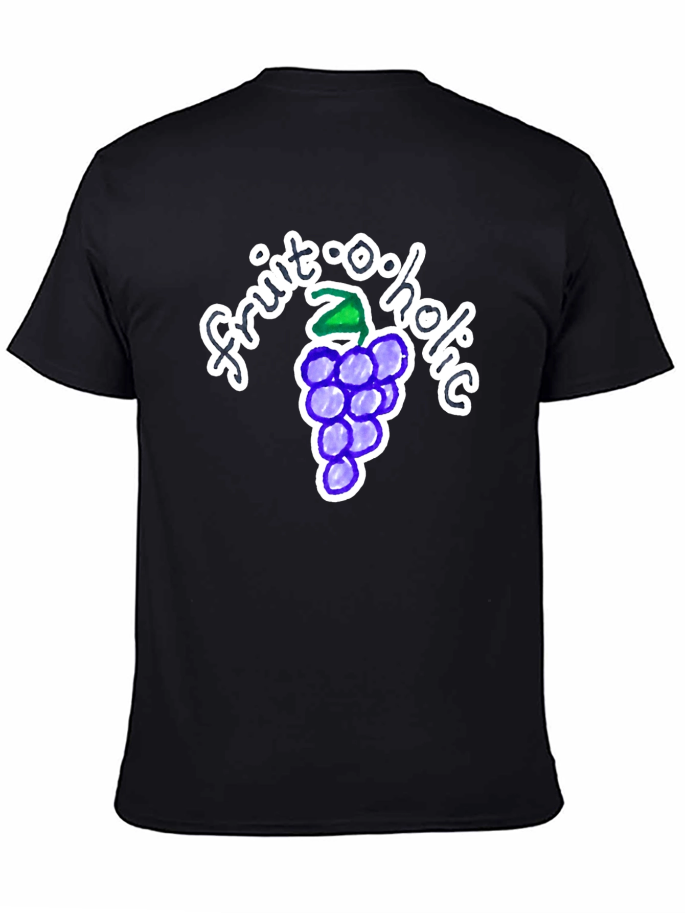 Black Fruit-o-holic Graphic T-Shirt view 4