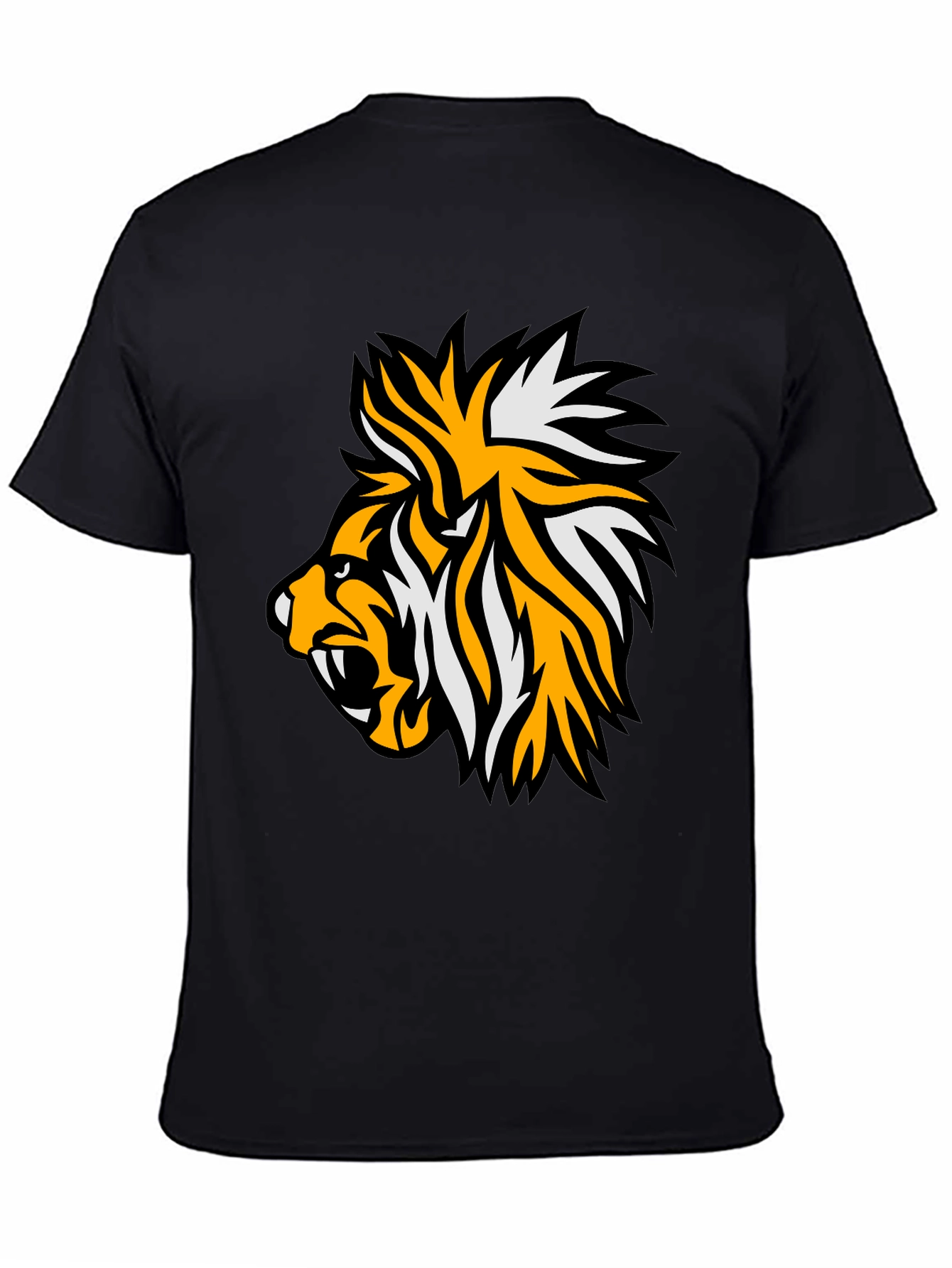 Black Bold Tiger Graphic Tee - Fierce Style! view 4