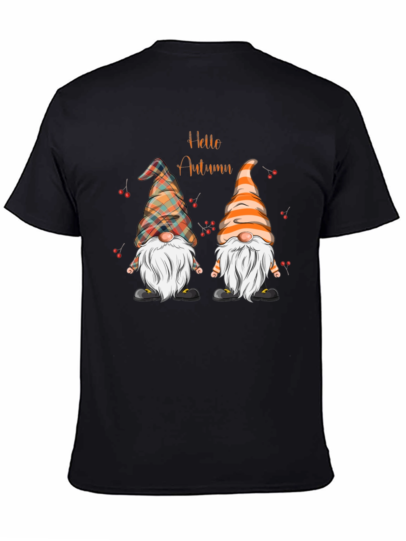 Hello Autumn Gnomes Graphic Tee - 4