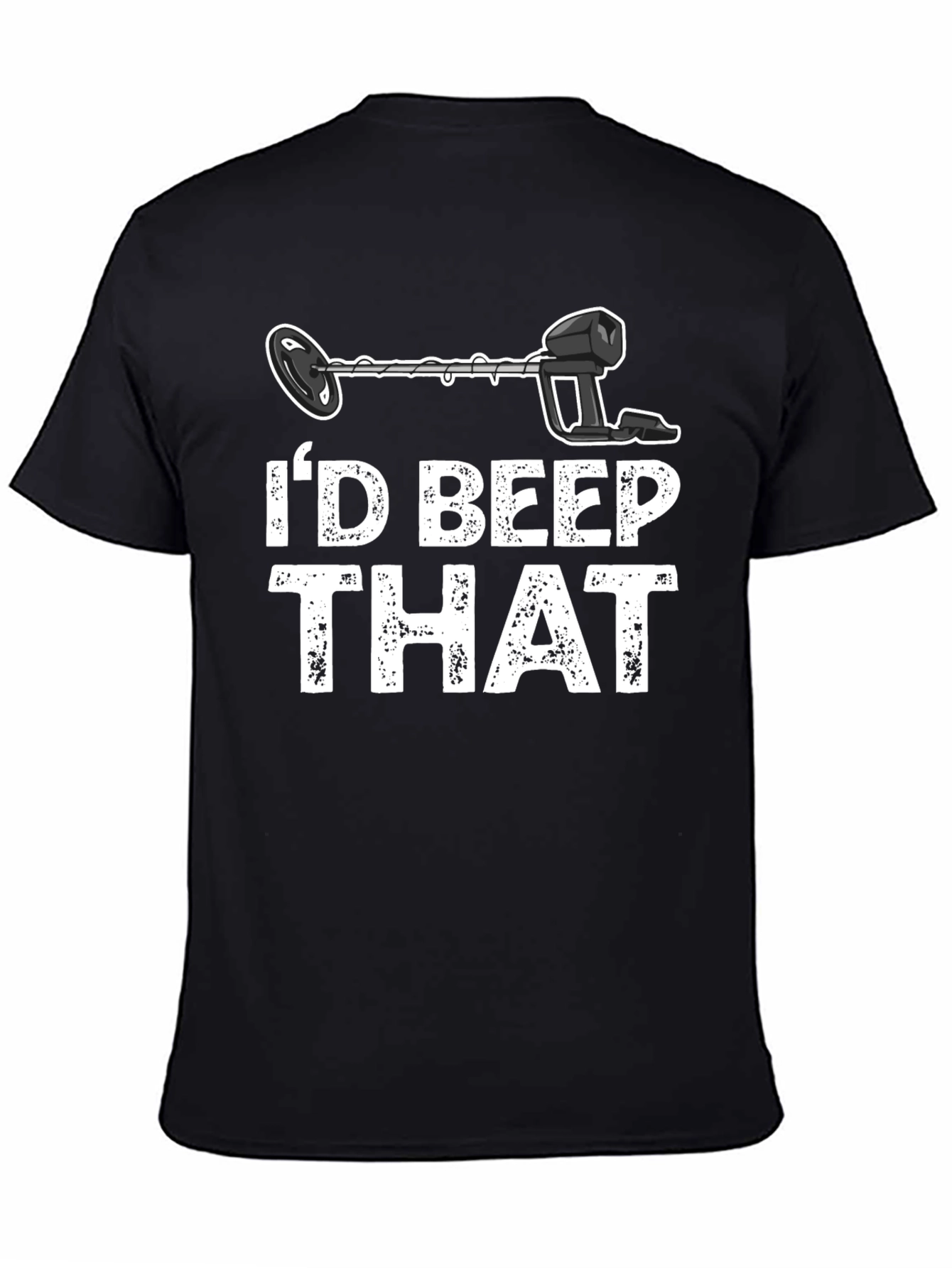 Black I'd Beep That T-Shirt view 4