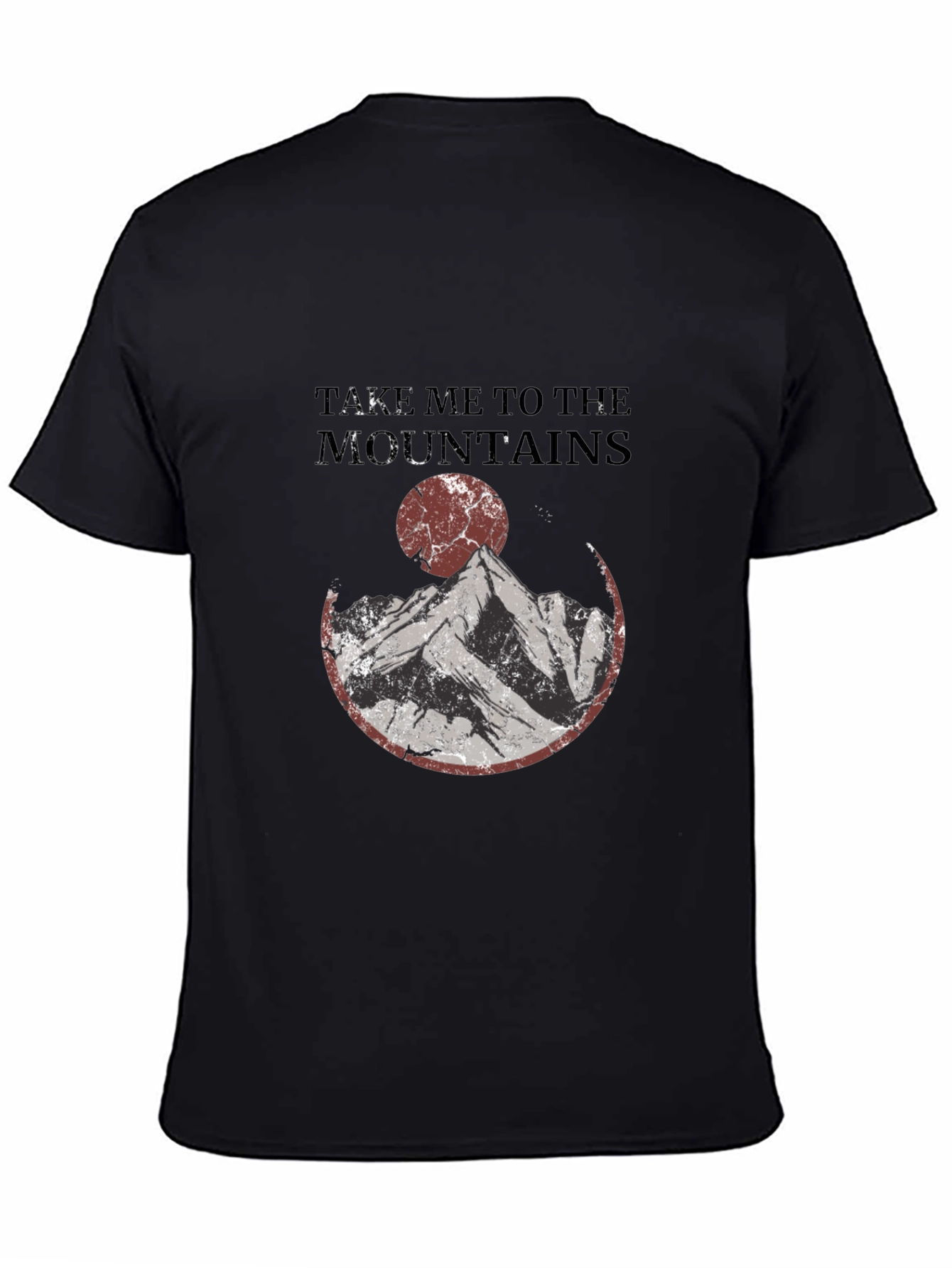 Black Mountains Graphic Tee - Adventure Awaits! view 4