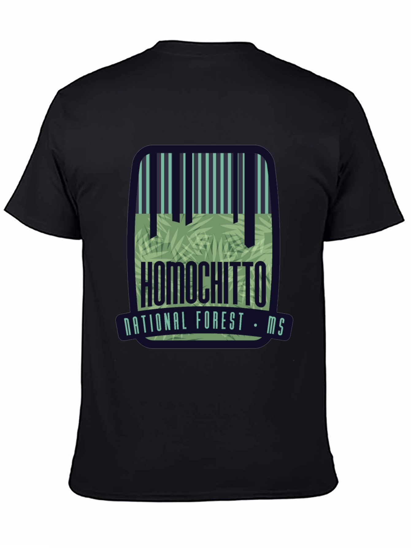 Black Homochitto National Forest T-Shirt view 4