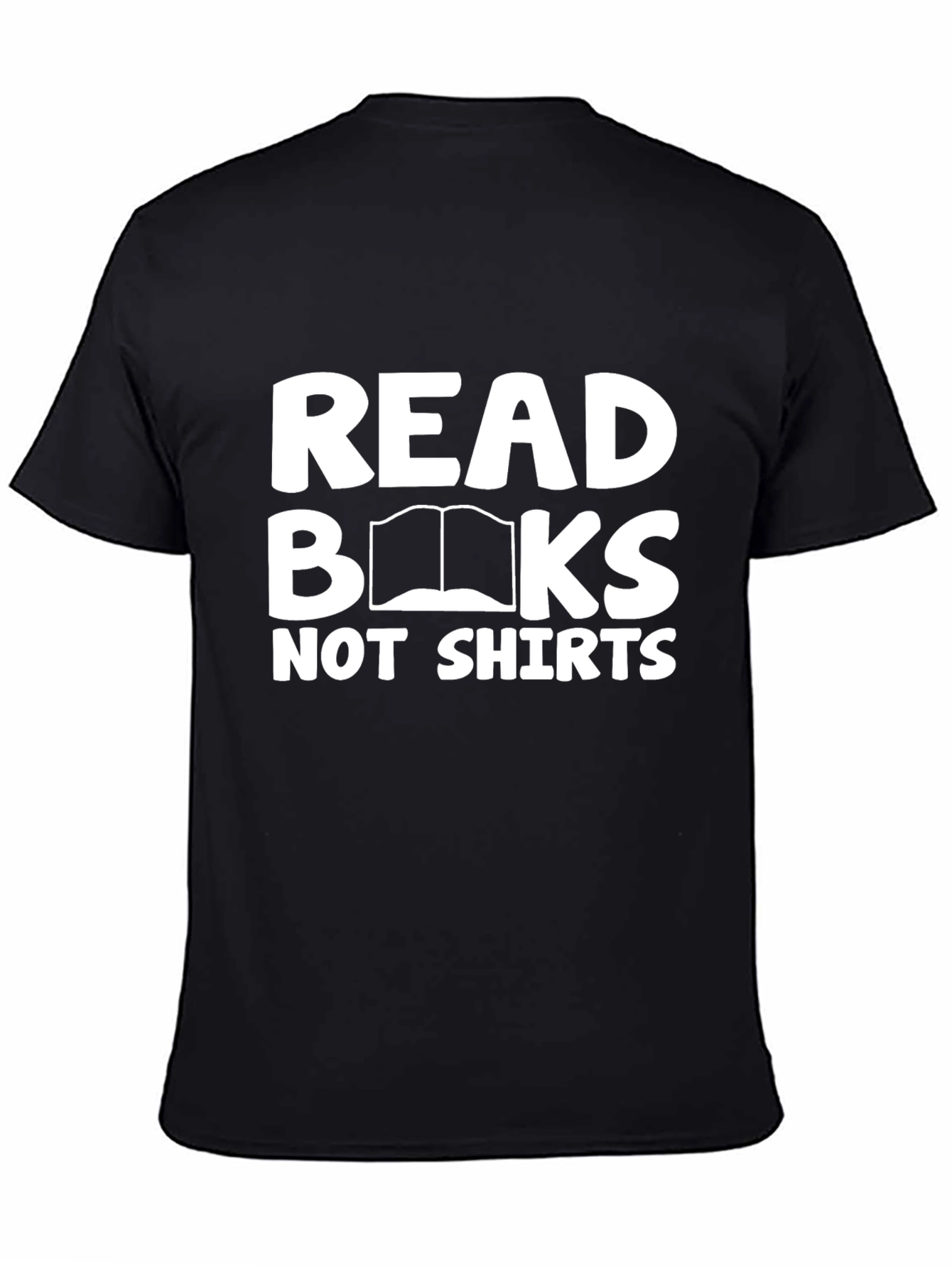 Black Read Books, Not Shirts - Graphic Tee view 4
