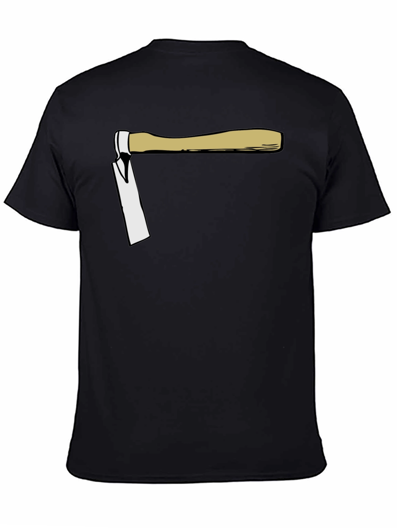 Black Axe T-Shirt - Novelty Lumberjack Tee view 4