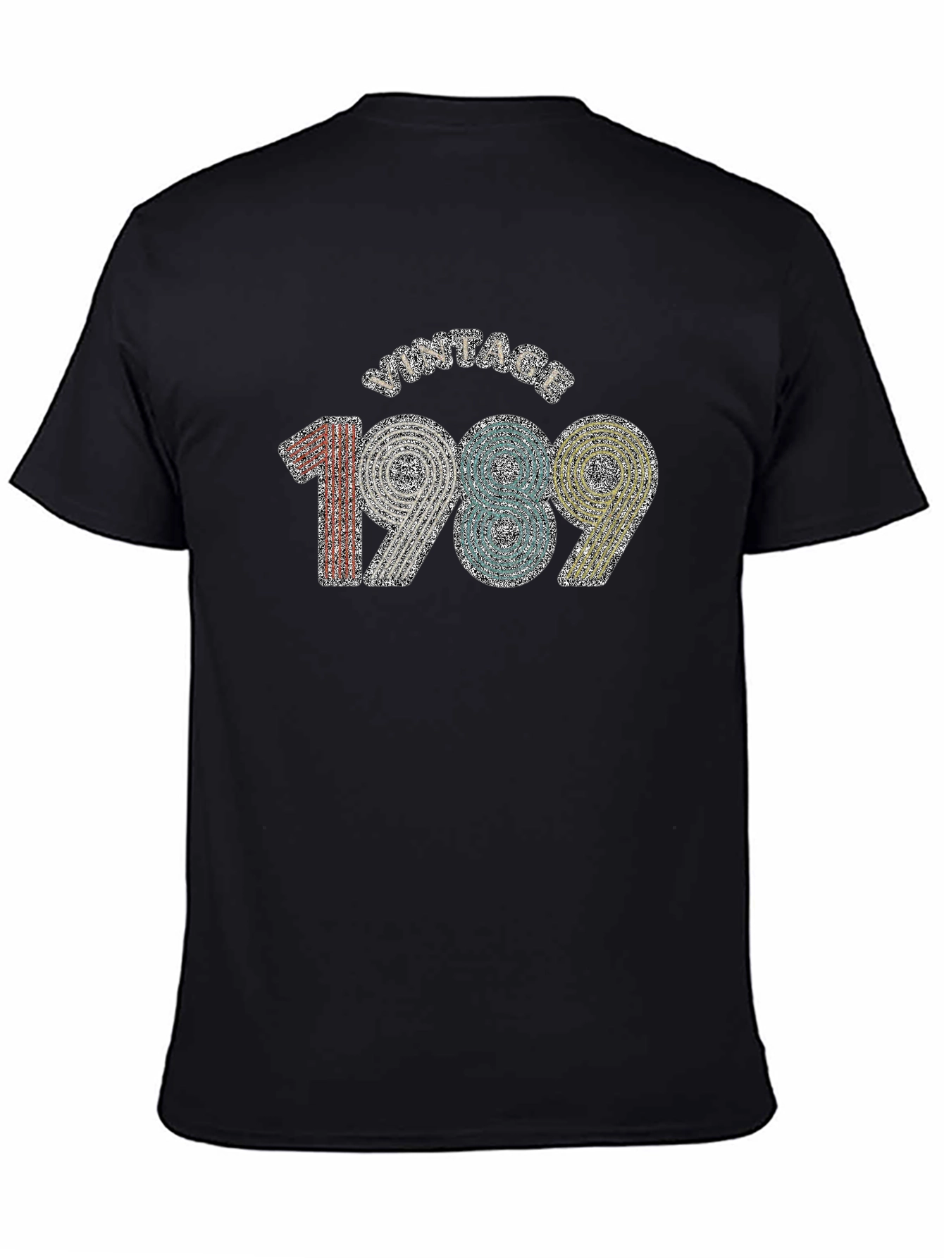 Black Vintage 1989 Graphic Tee view 4