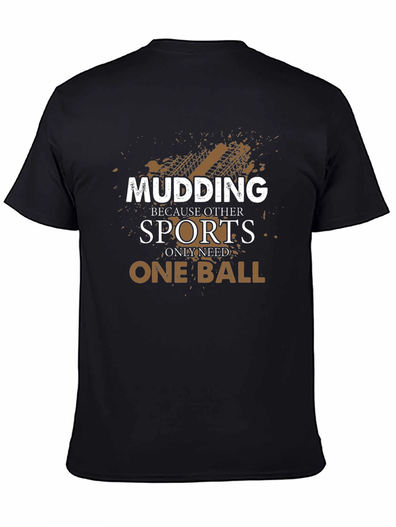 Black Mudding One Ball T-Shirt view 4