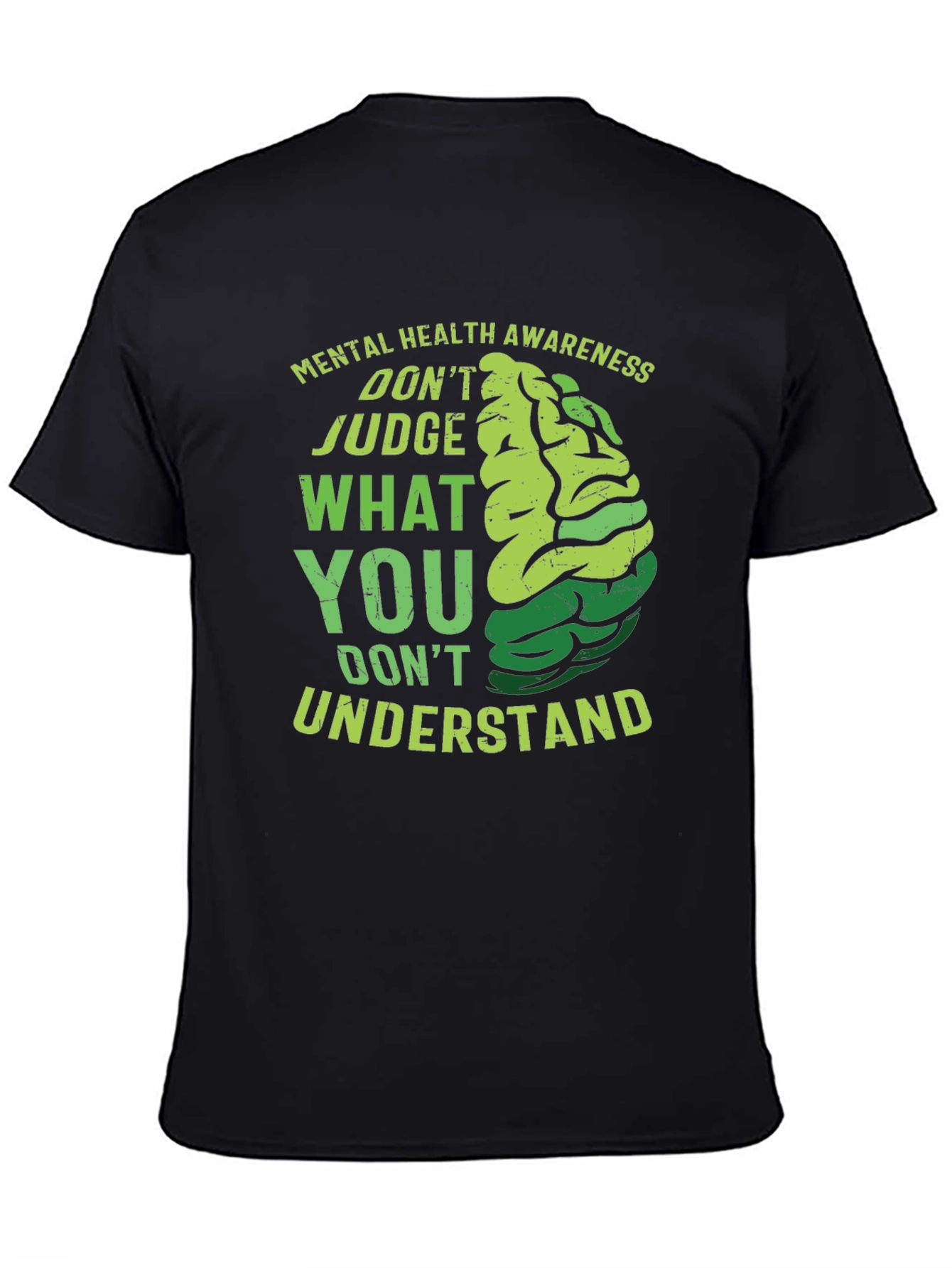 Mental Health Awareness Graphic T-Shirt - 4