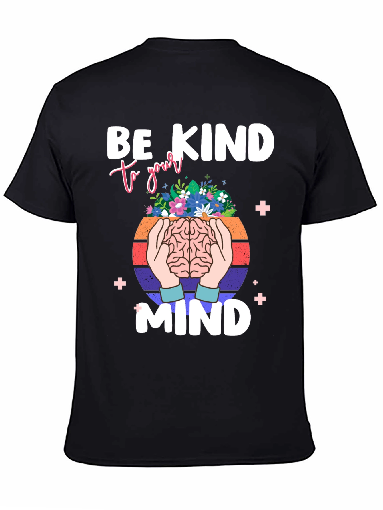 Be Kind to Your Mind Graphic Tee - 4