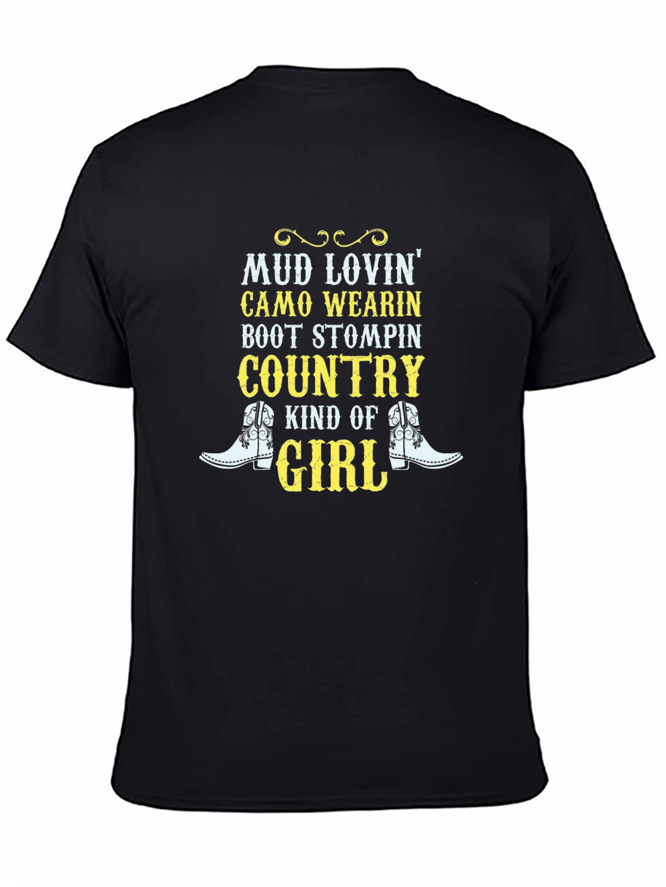 Black Mud Lovin' Country Girl Graphic Tee view 4