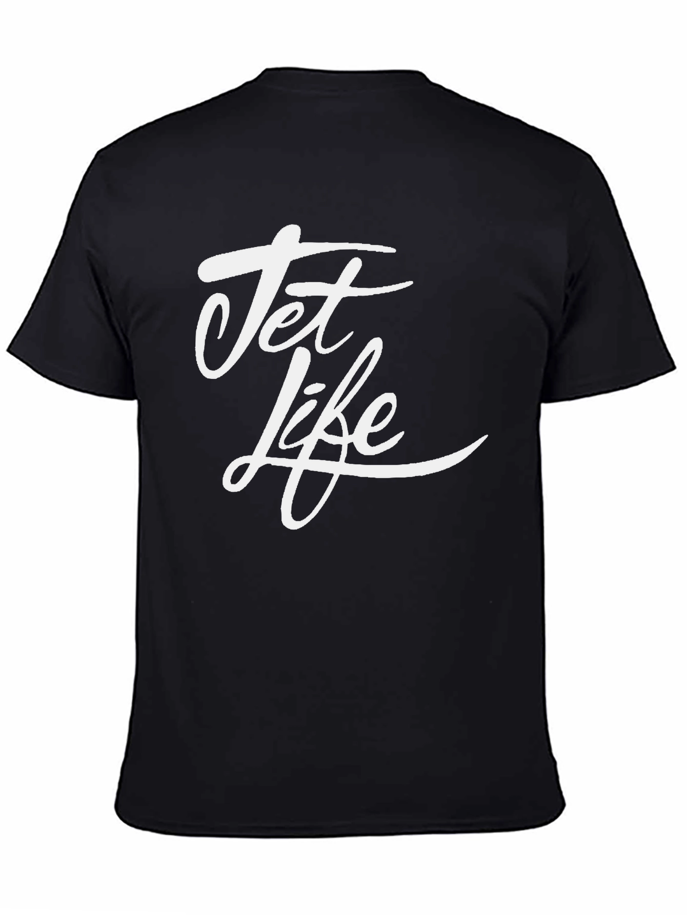 Black Jet Life Black Graphic T-Shirt - Stylish Men's Tee view 4