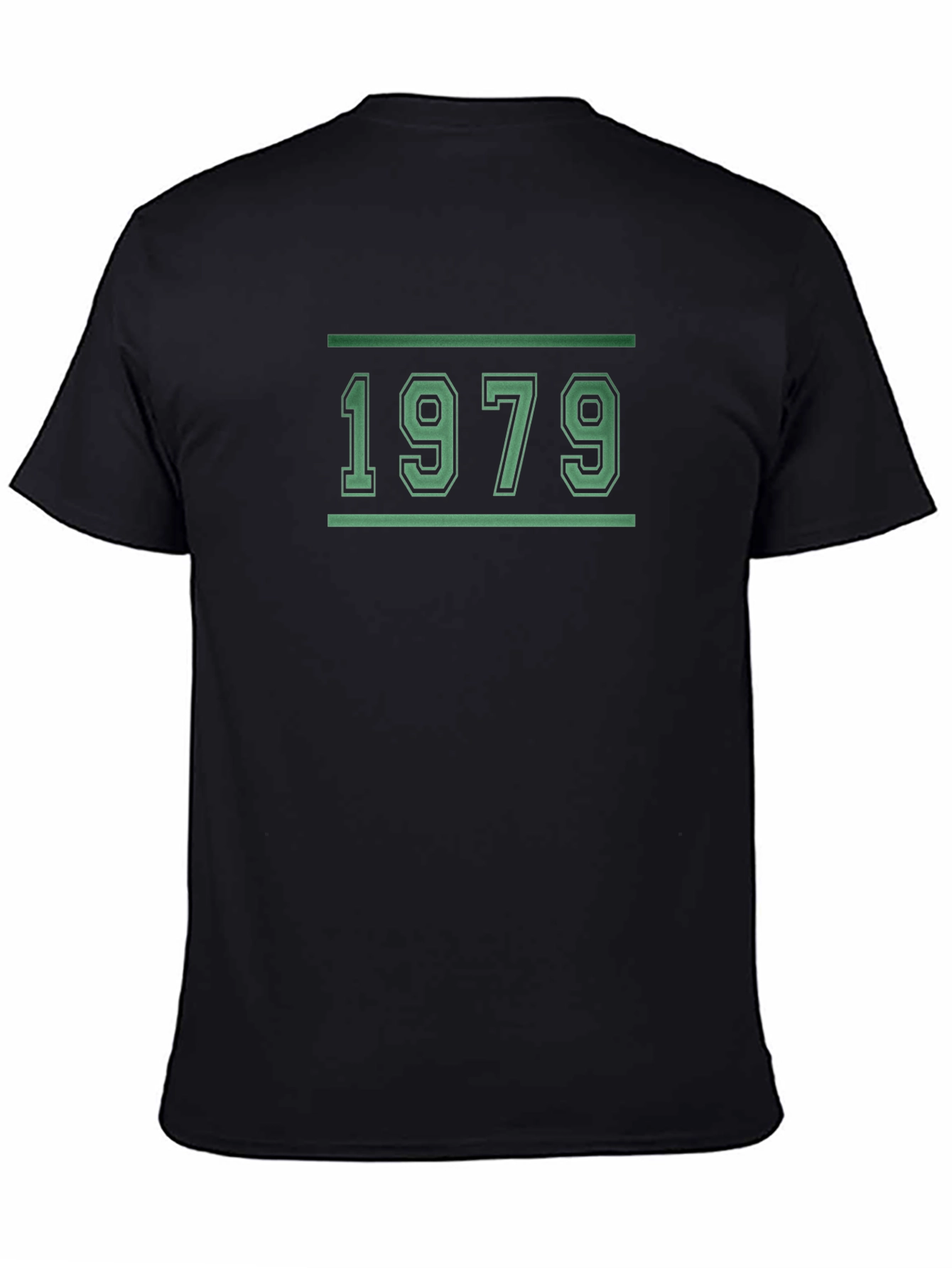 Black Vintage 1979 Black Graphic Tee view 4