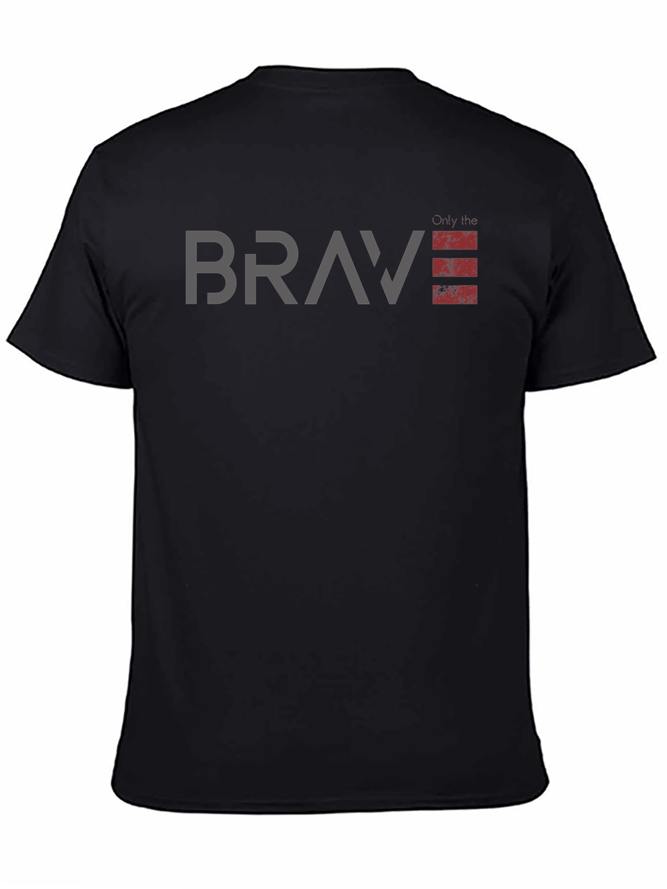 Black Brave Graphic Tee - Men's Short Sleeve view 4