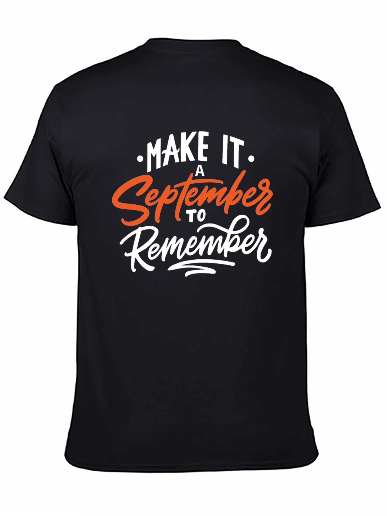 Black September to Remember T-Shirt view 4