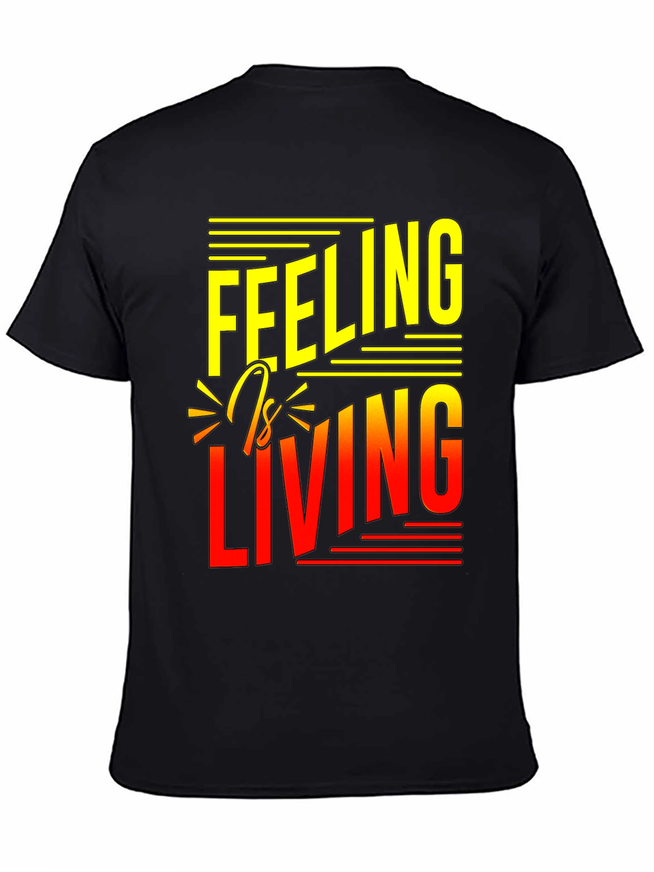 Black Feeling is Living Black Graphic Tee view 4