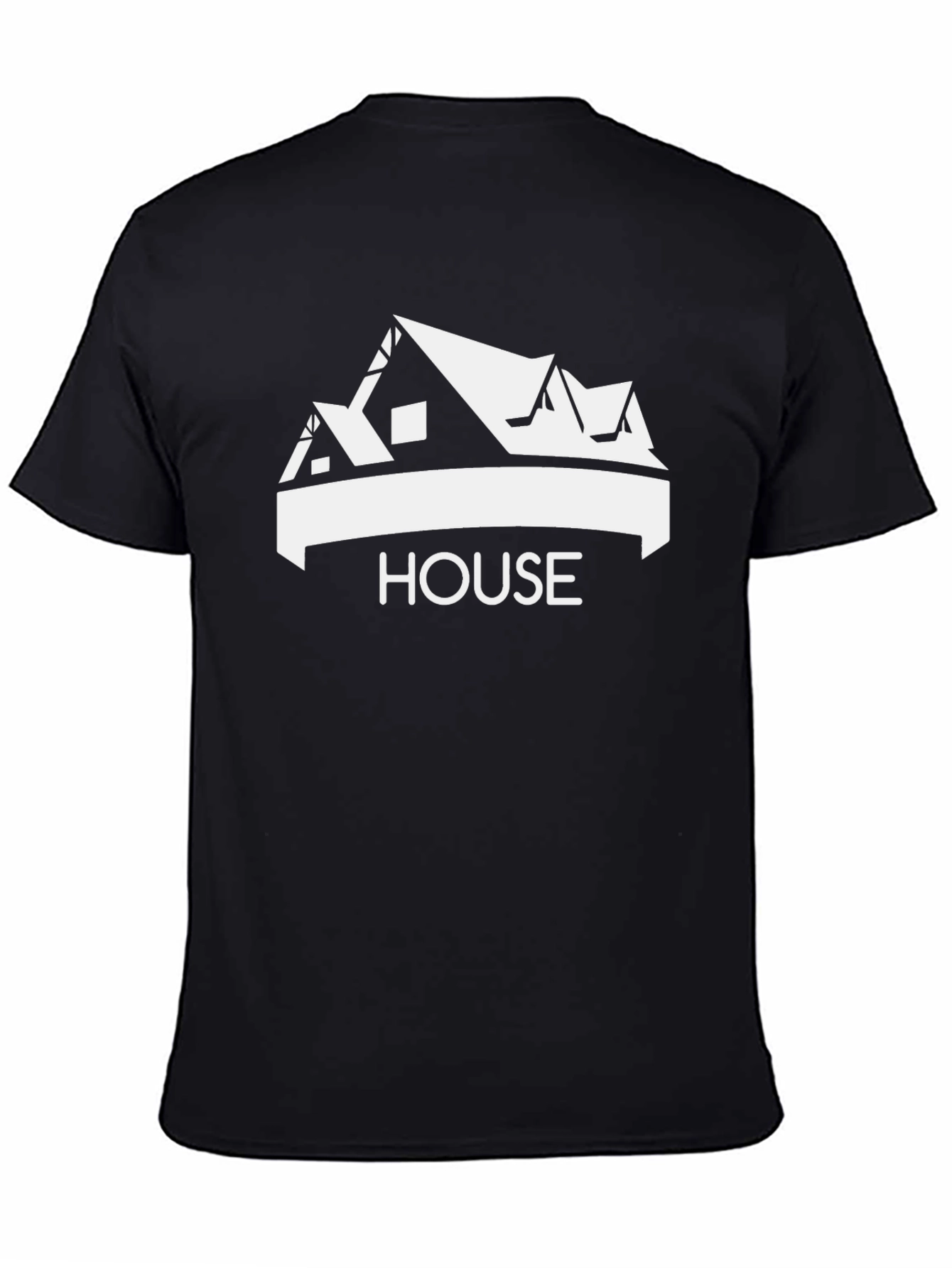 Black House Graphic Tee - Stylish & Comfortable view 4