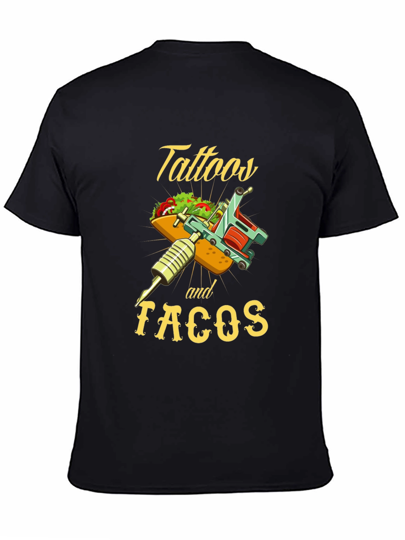 Tattoos and Tacos Graphic Tee - 4