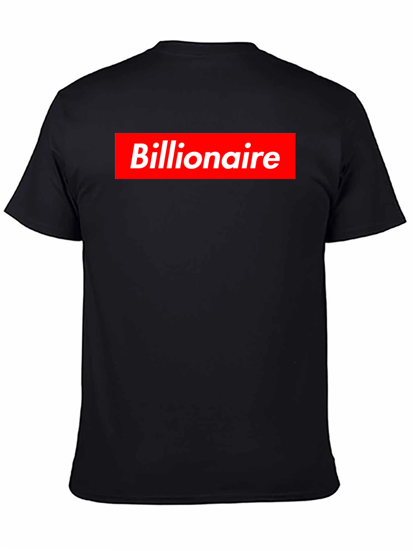 Black Billionaire Graphic Tee - Black Short Sleeve view 4