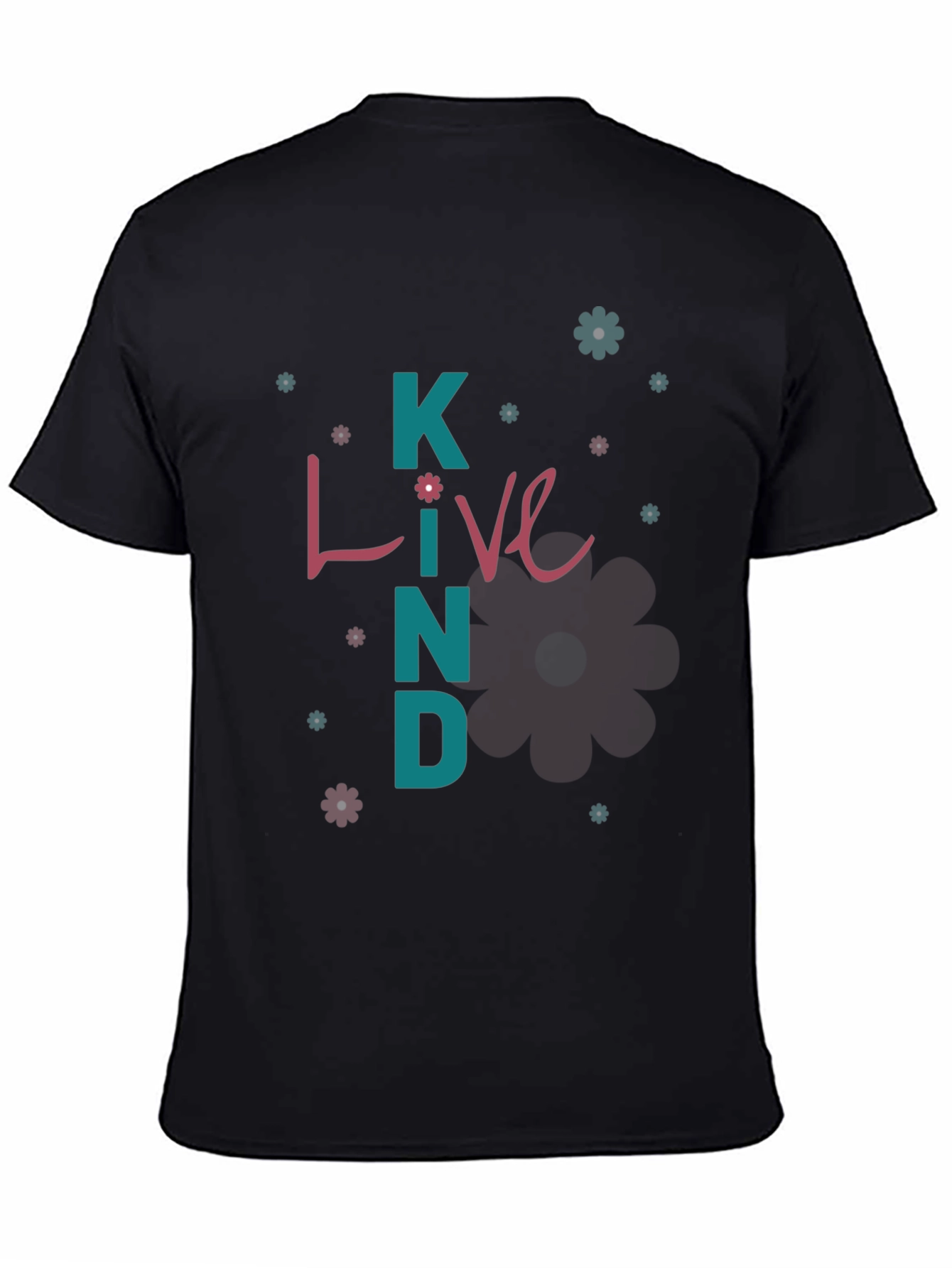 Black Kind Live ND T-Shirt - Unisex view 4